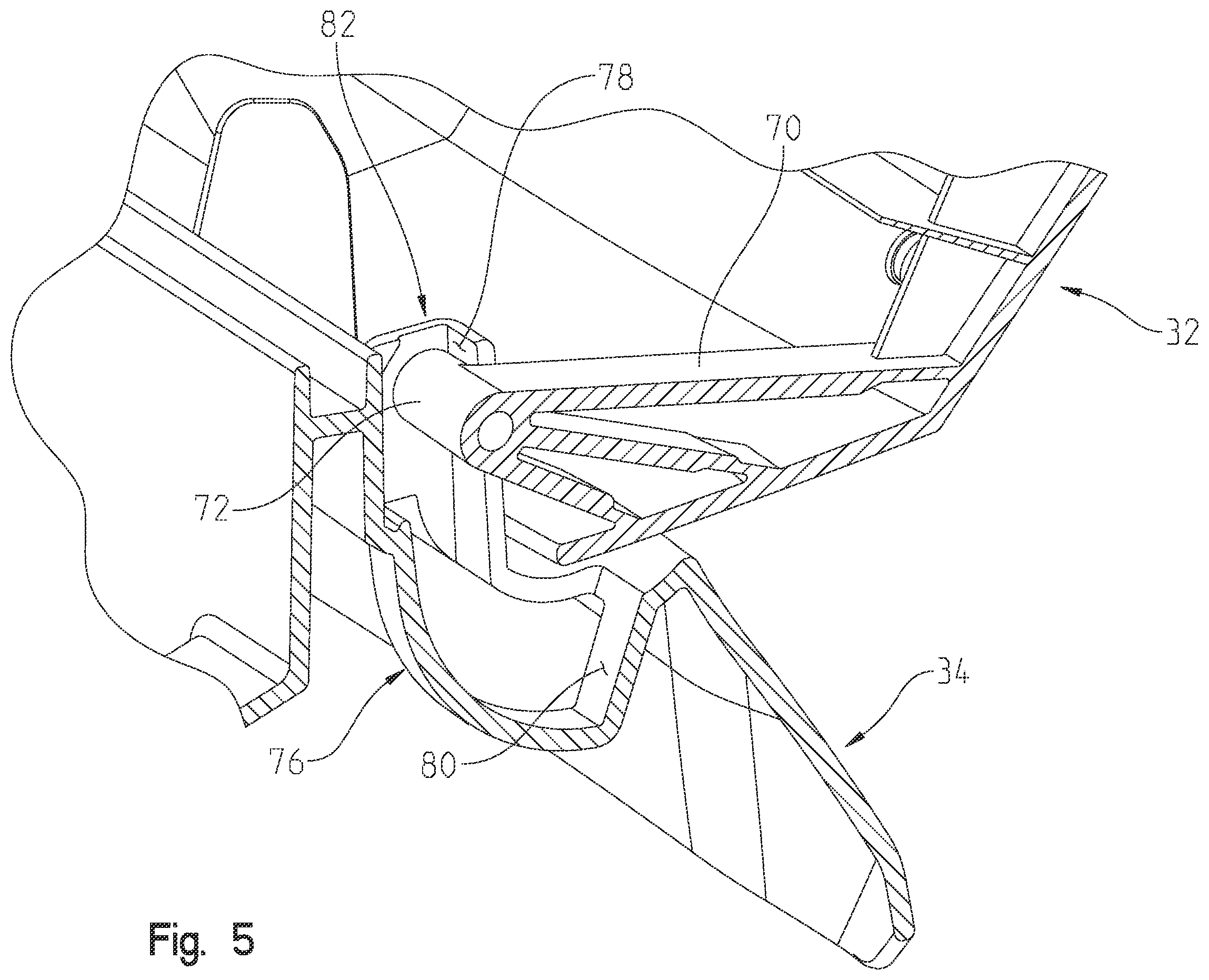 Patent US12403841 Figure 5 – All-terrain vehicle