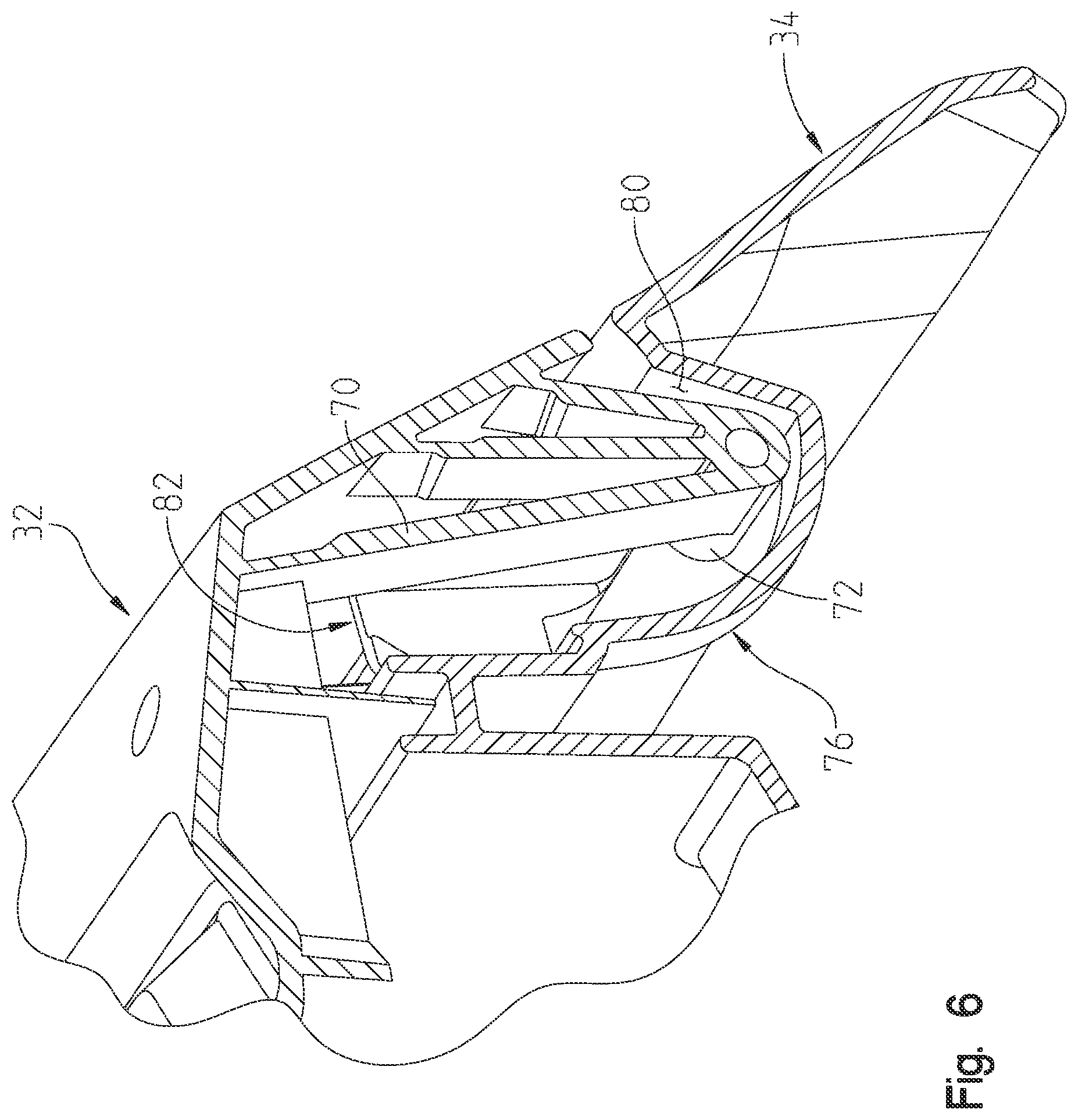 Patent US12403841 Figure 6 – All-terrain vehicle