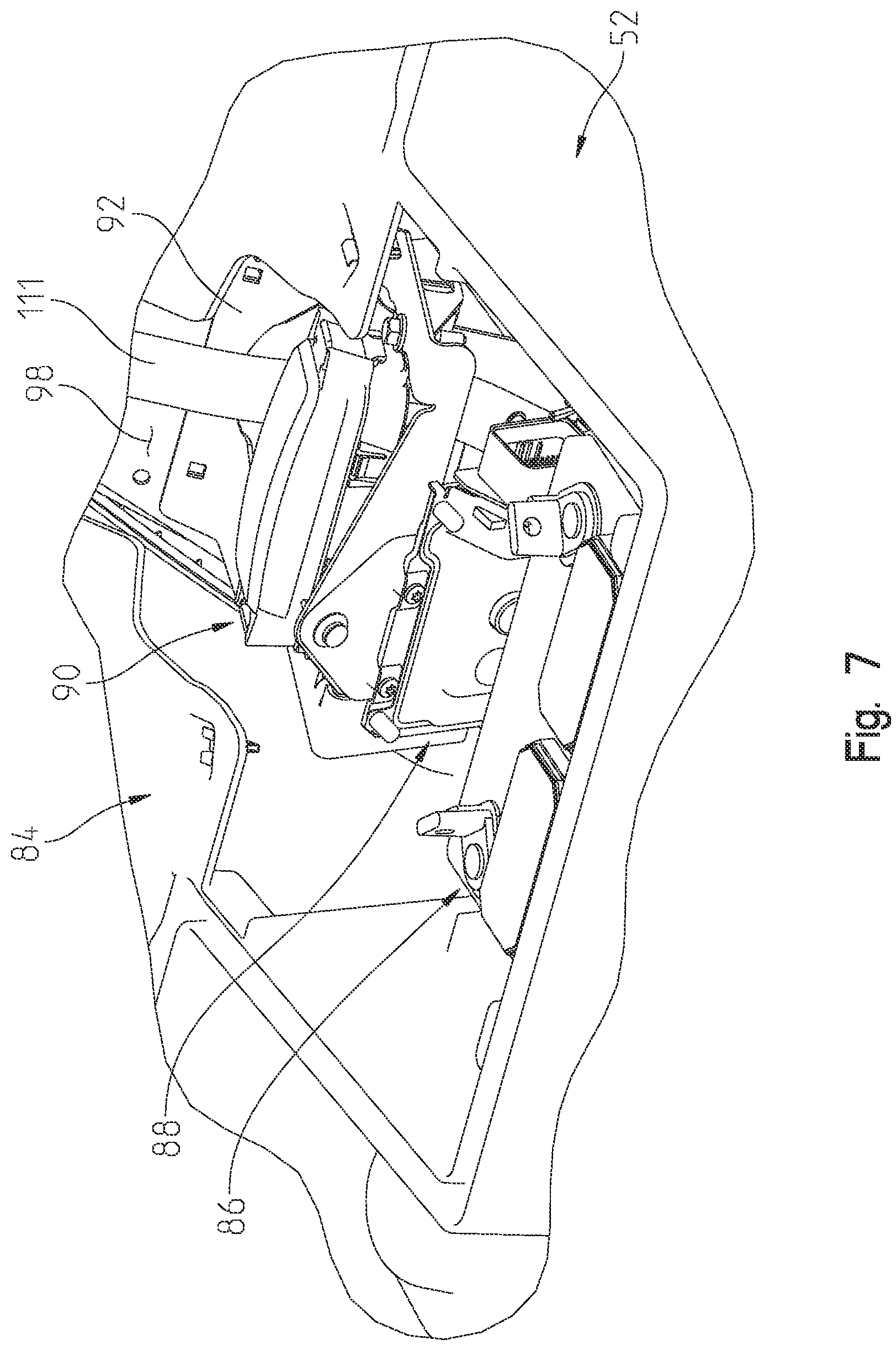 Patent US12403841 Figure 7 – All-terrain vehicle