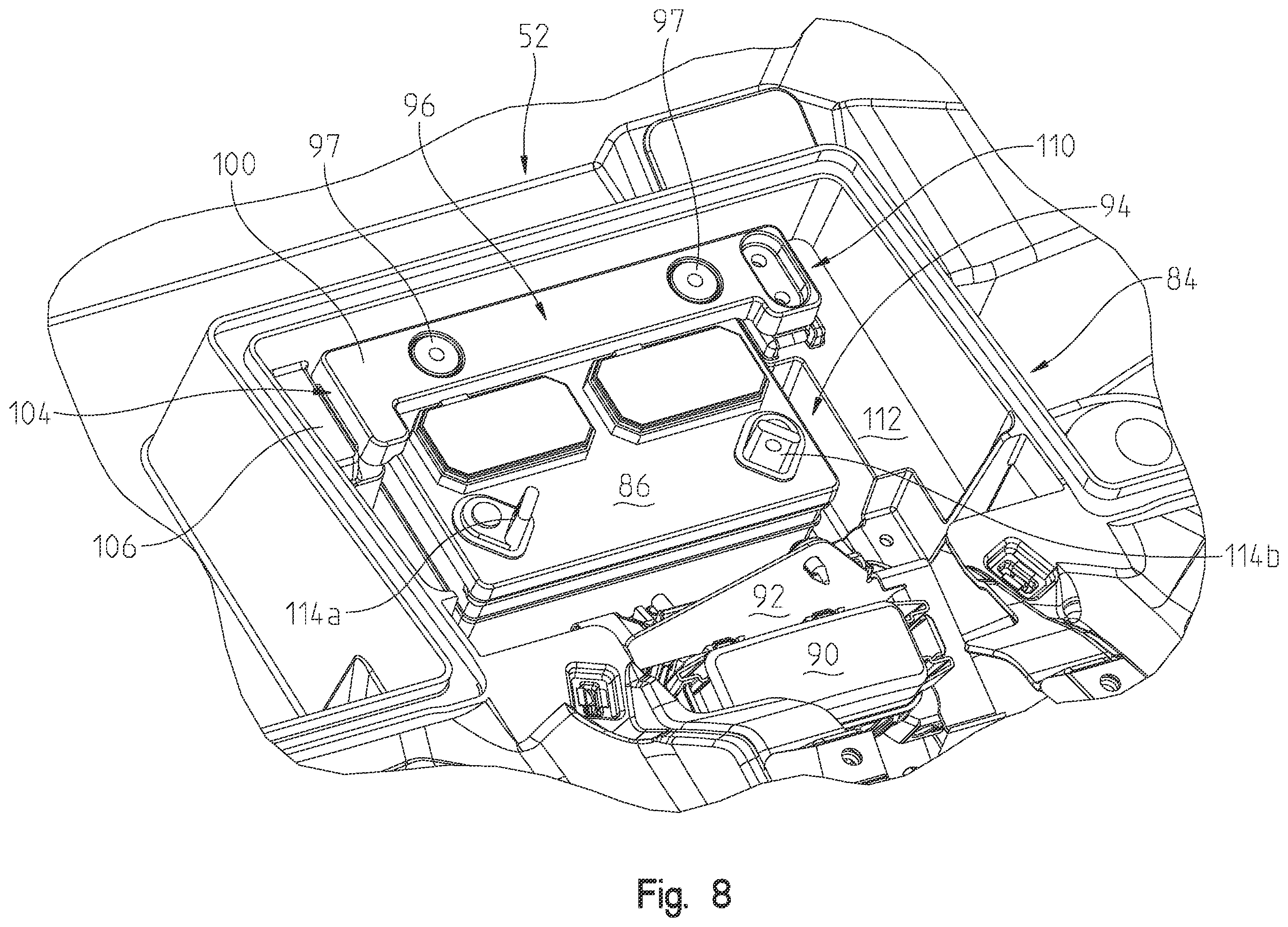 Patent US12403841 Figure 8 – All-terrain vehicle