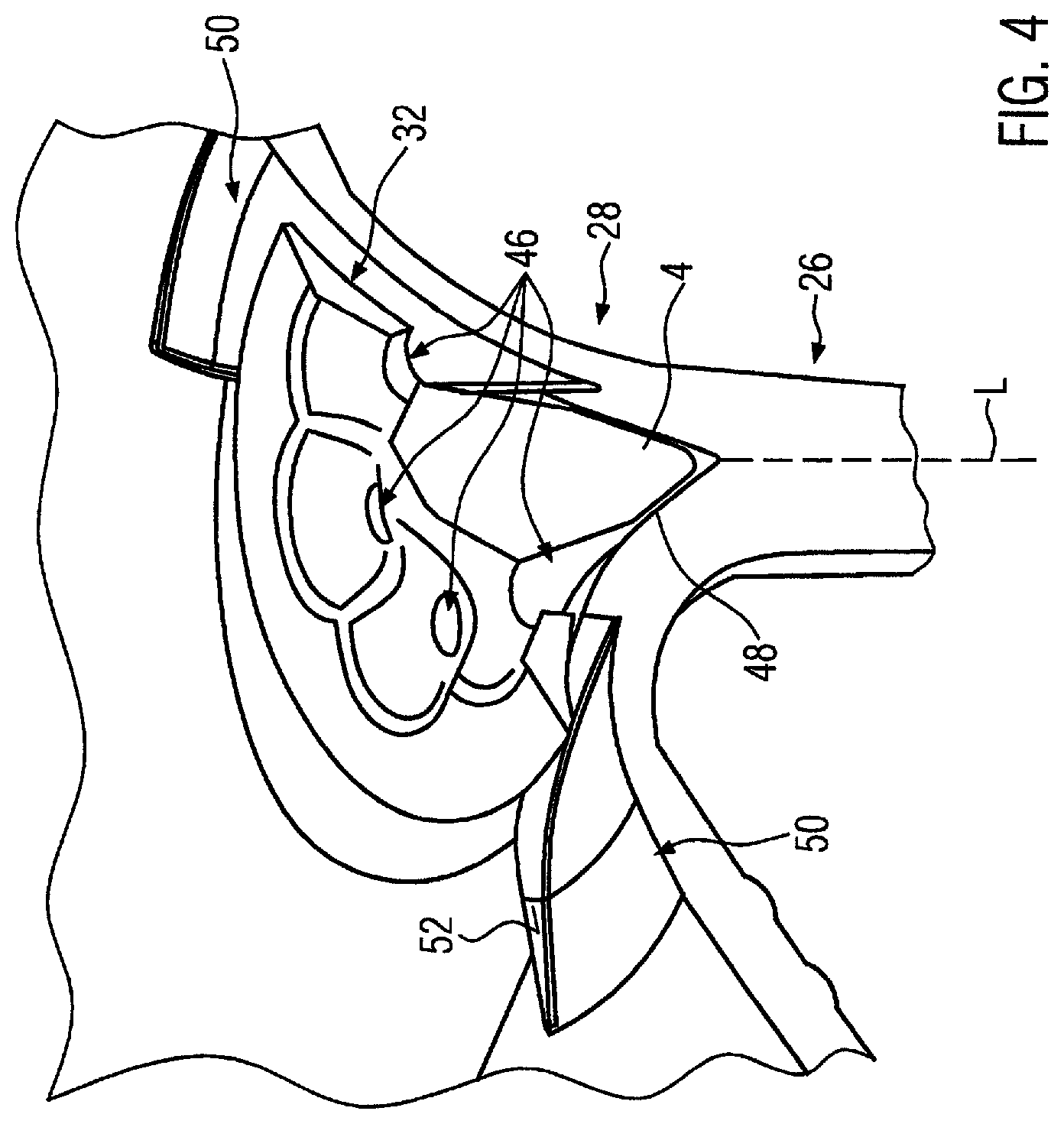 Patent US12403846 Figure 4 – Decorative part and method for producing same