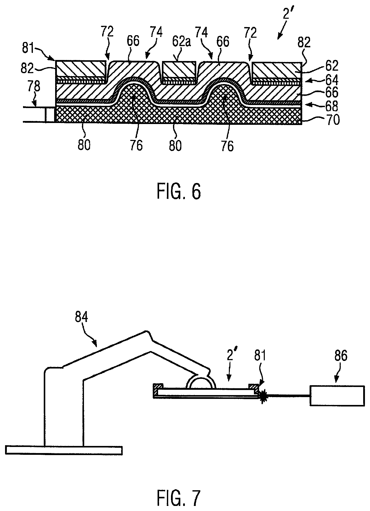 Patent US12403846 Figure 6 – Decorative part and method for producing same