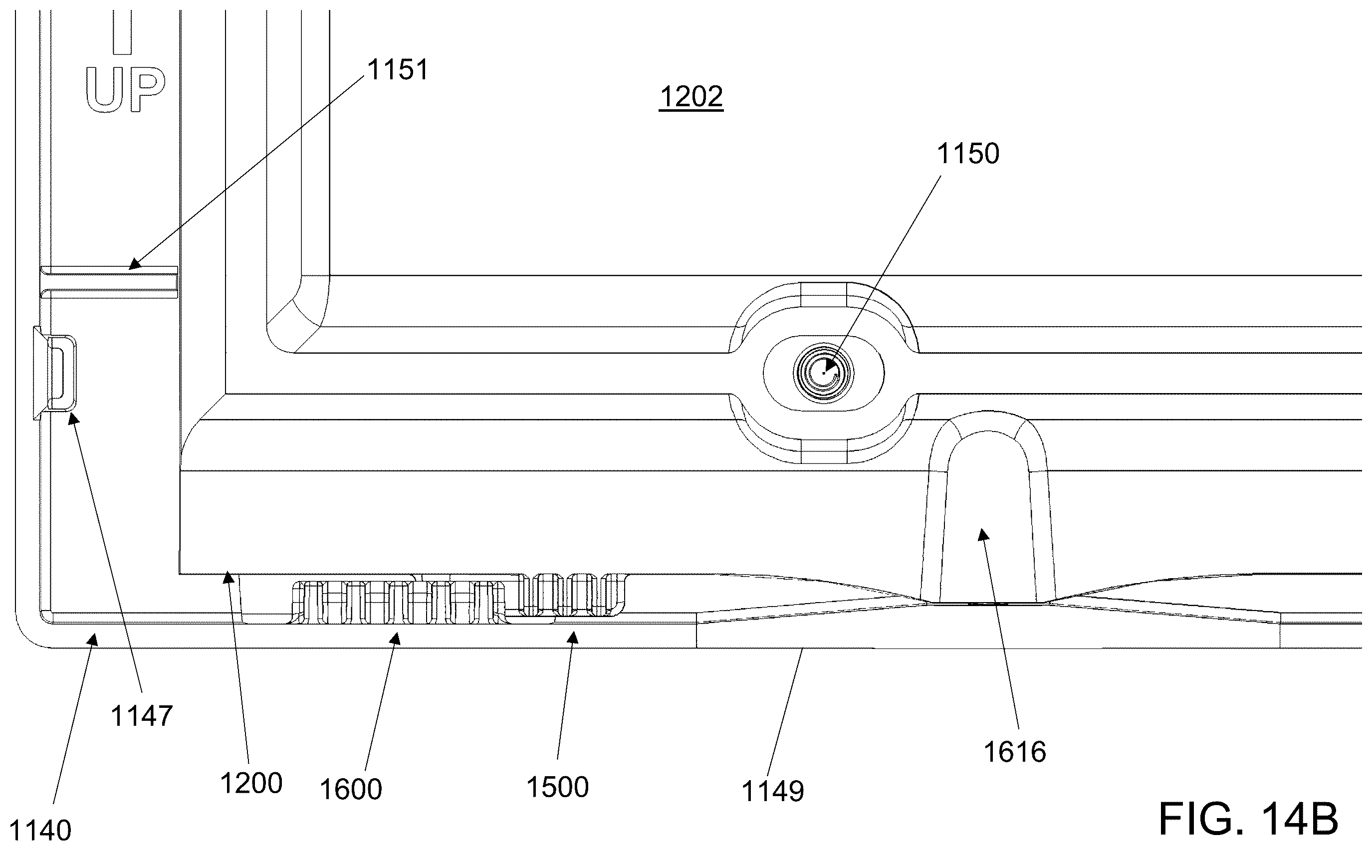 Patent US12403848 Figure 17 – License plate holder