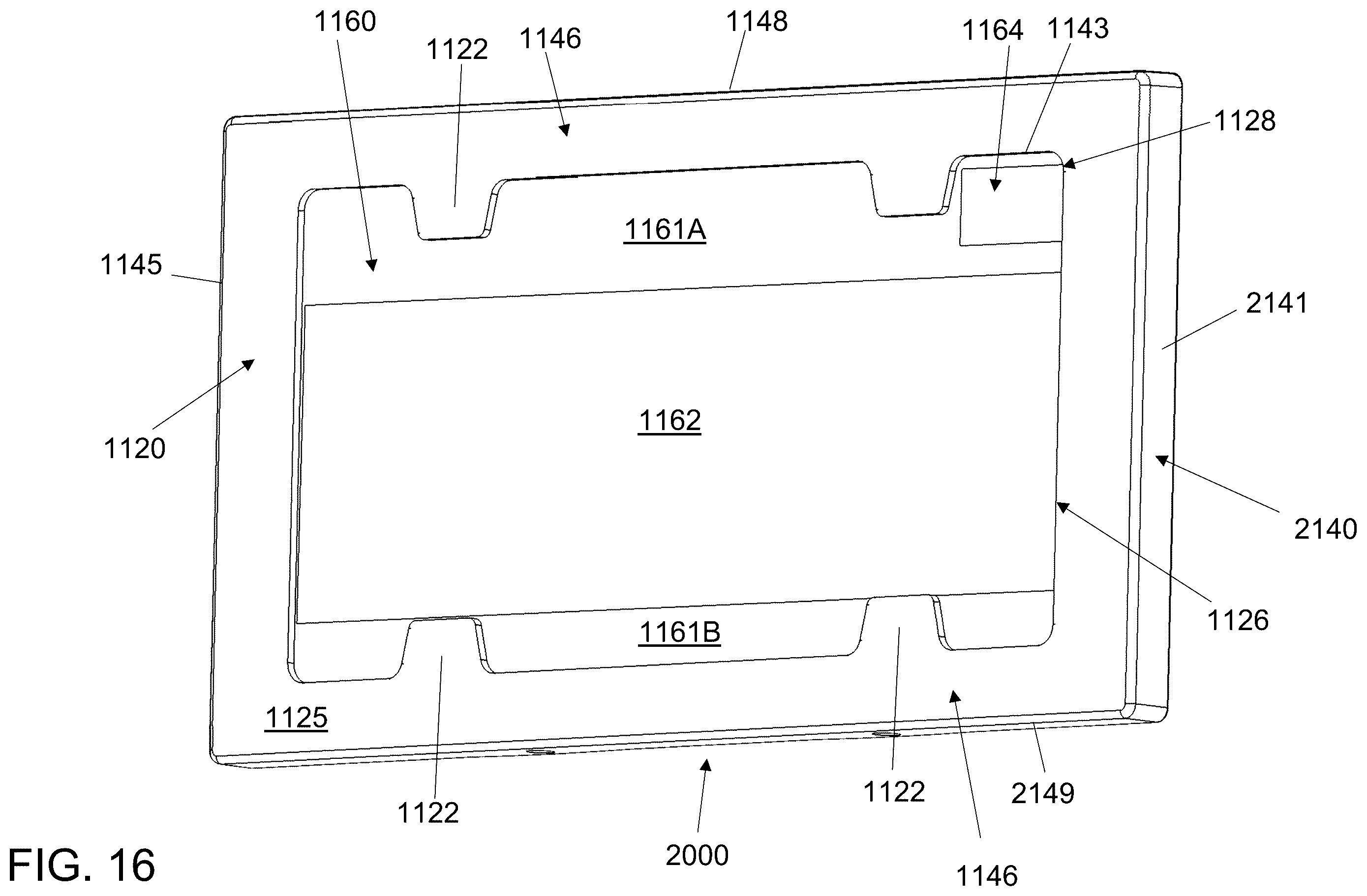 Patent US12403848 Figure 19 – License plate holder