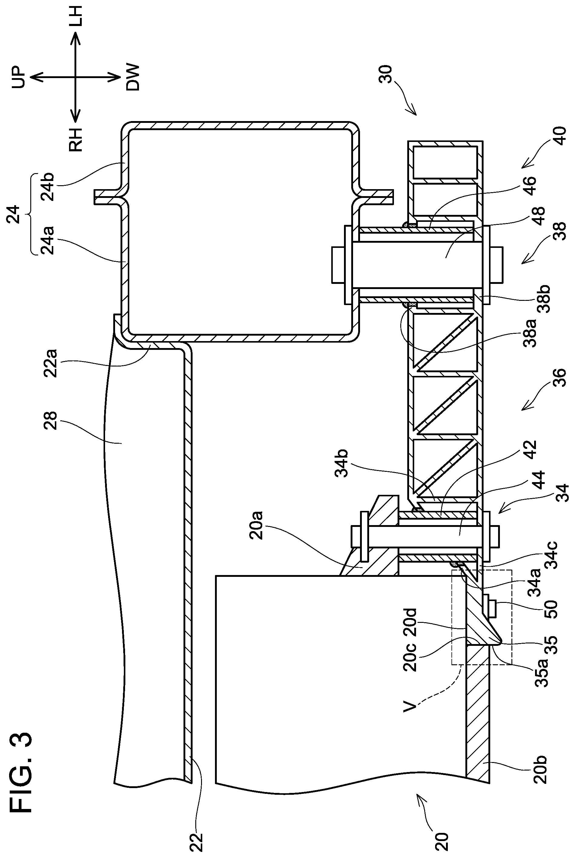 Patent US12403853 Figure 3 – Vehicle