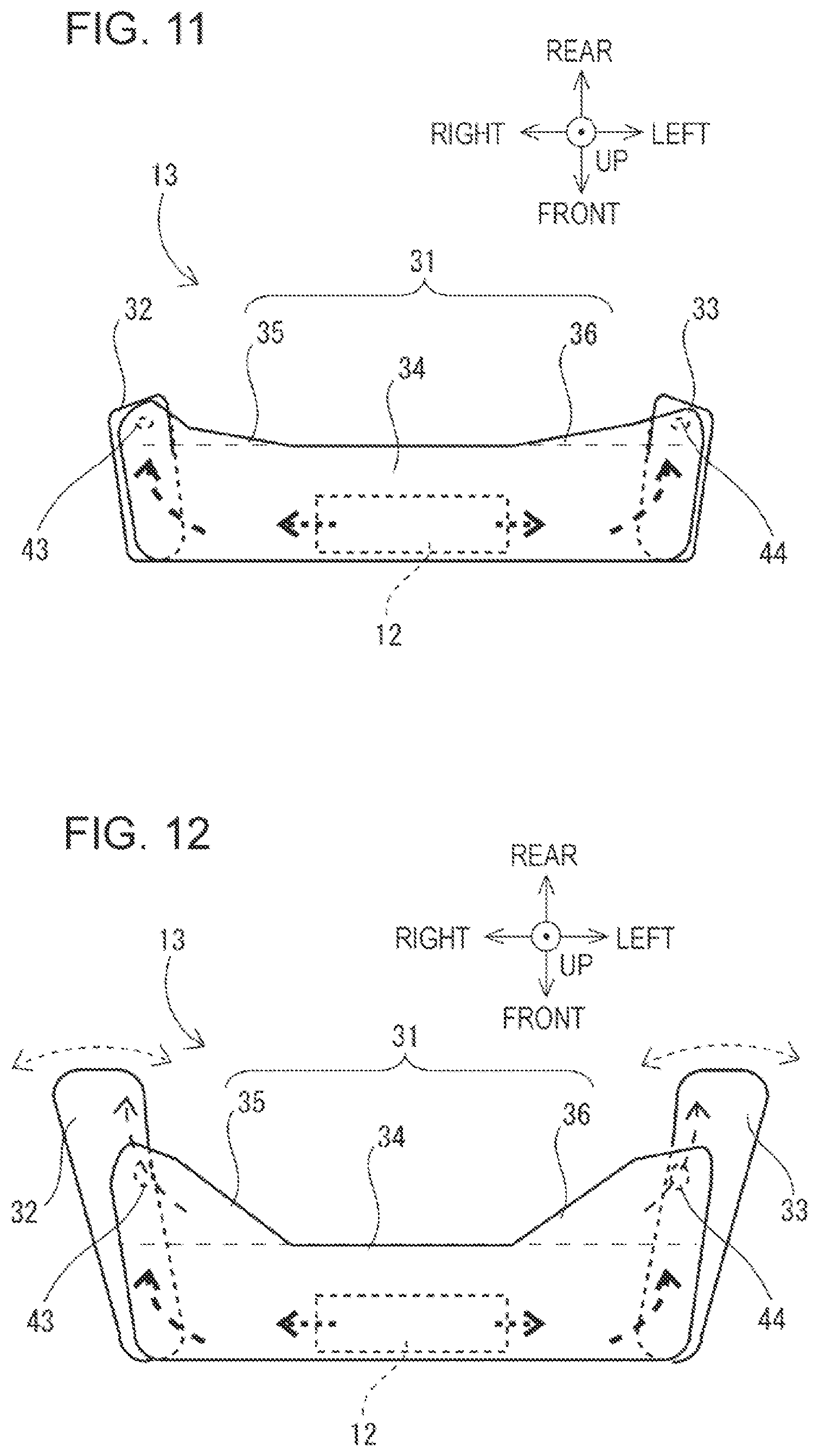 Patent US12403861 Figure 7 – Vehicle external airbag device for vehicle