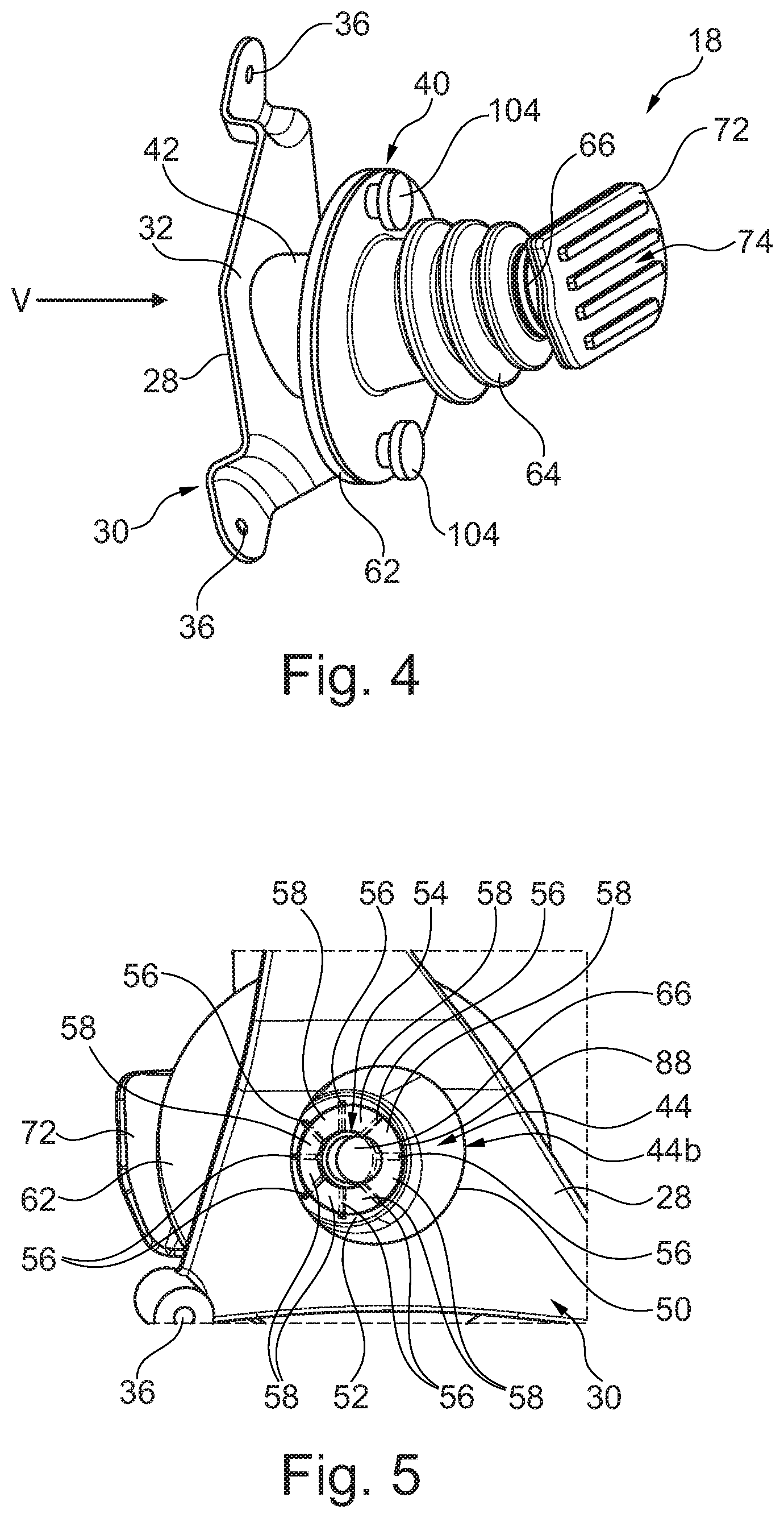 Patent US12403871 Figure 2 – Pedal assembly for a vehicle