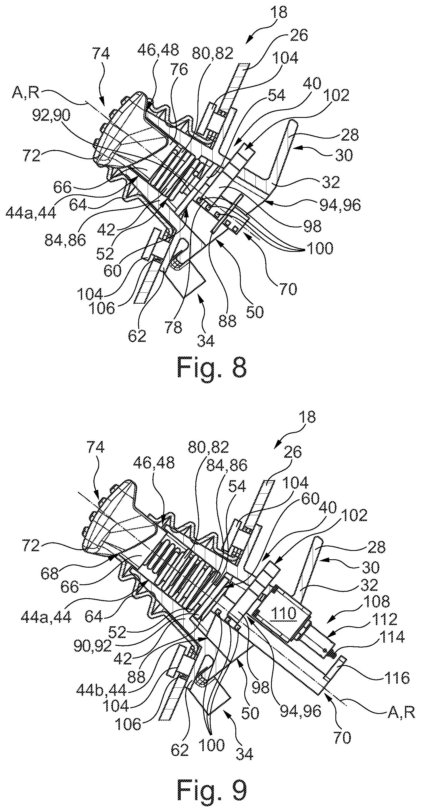 Patent US12403871 Figure 4 – Pedal assembly for a vehicle