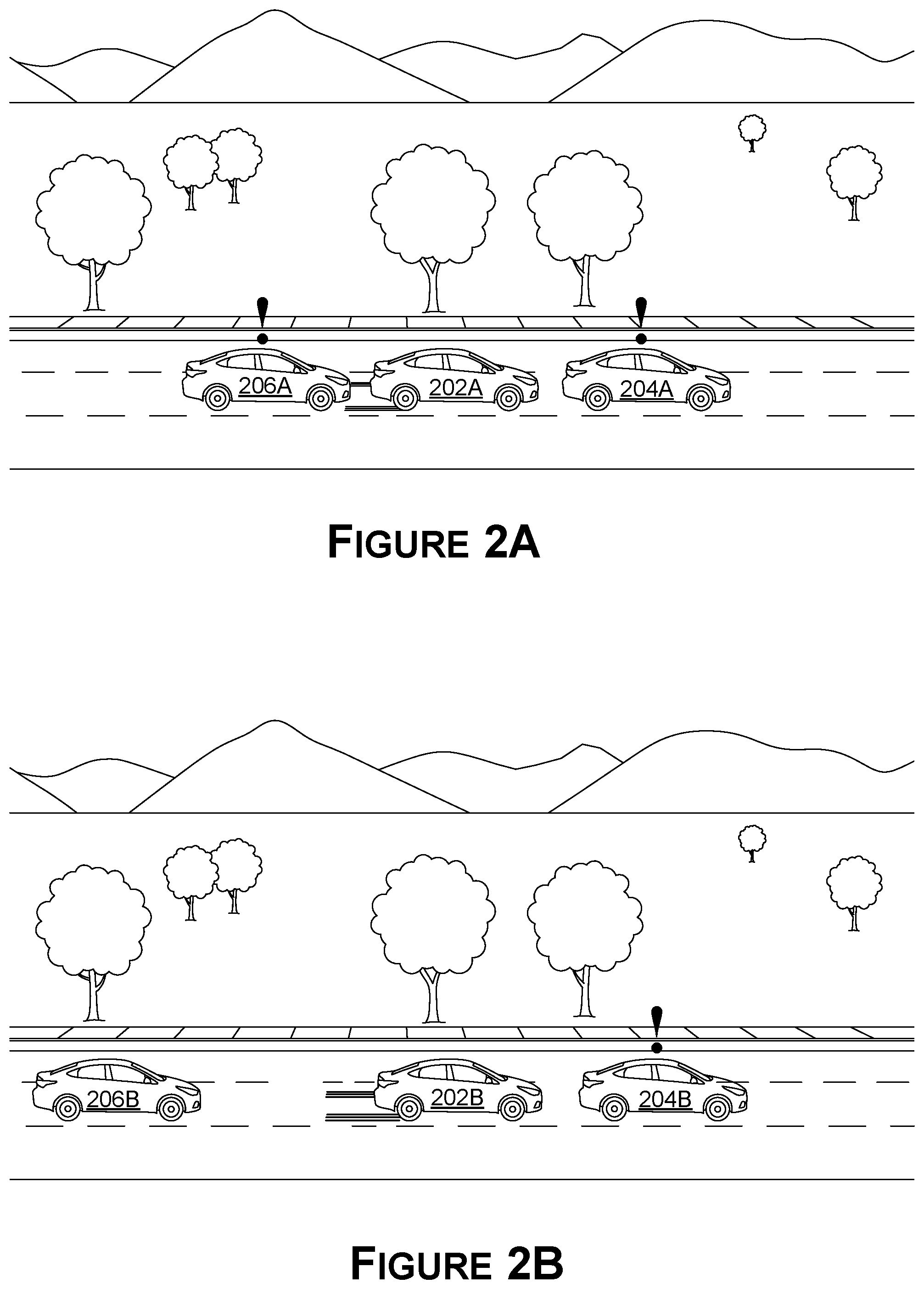 Patent US12403873 Figure 2 – Leveraging rear-view sensors for automatic emergency braking in autonomous machine applications