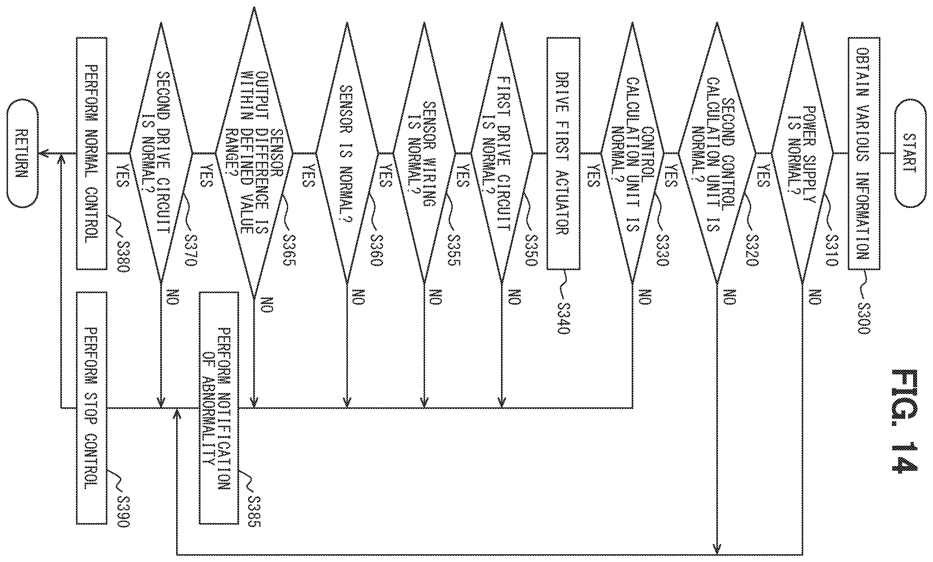 Patent US12403876 Figure 12 – Vehicle brake system