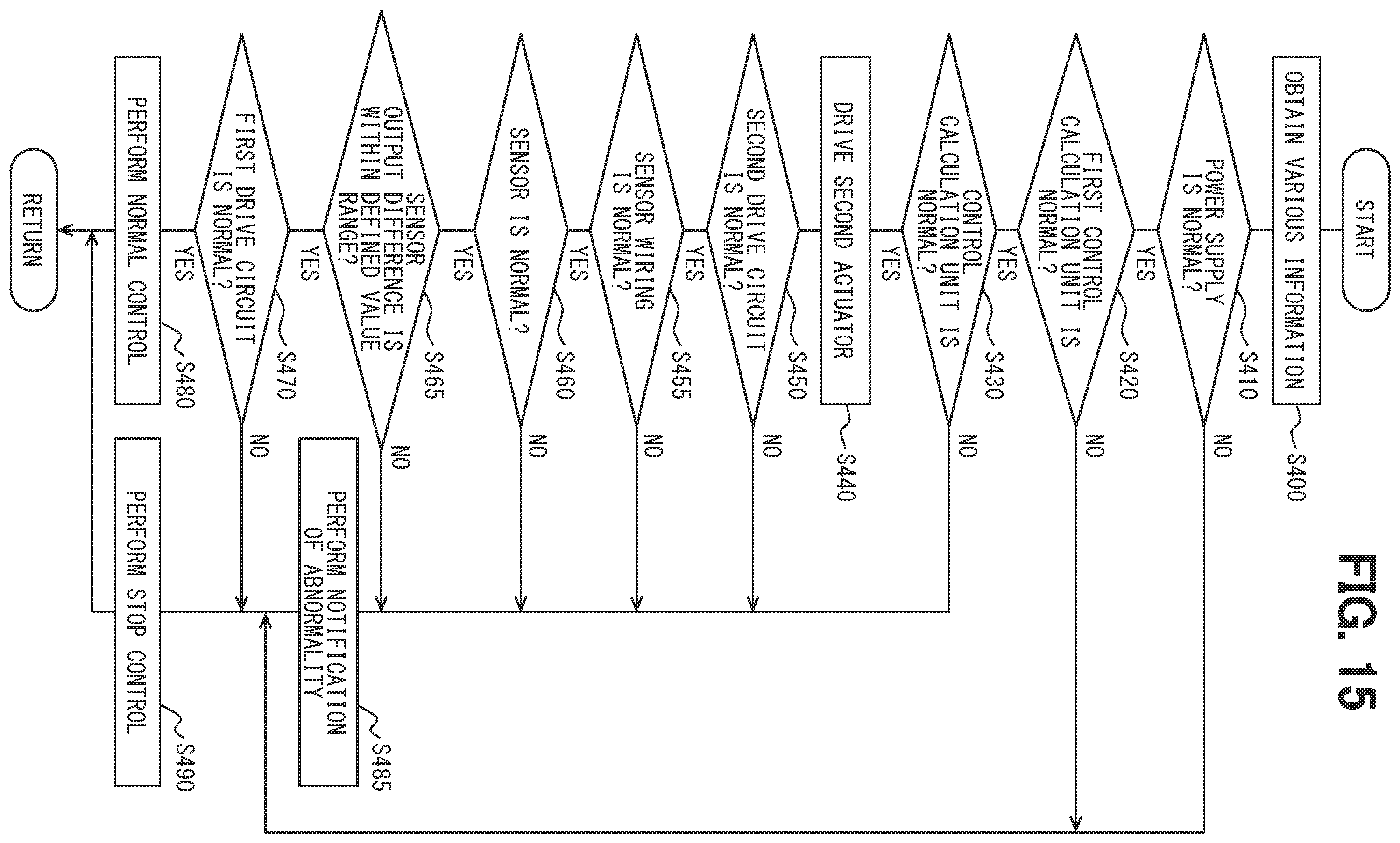 Patent US12403876 Figure 13 – Vehicle brake system