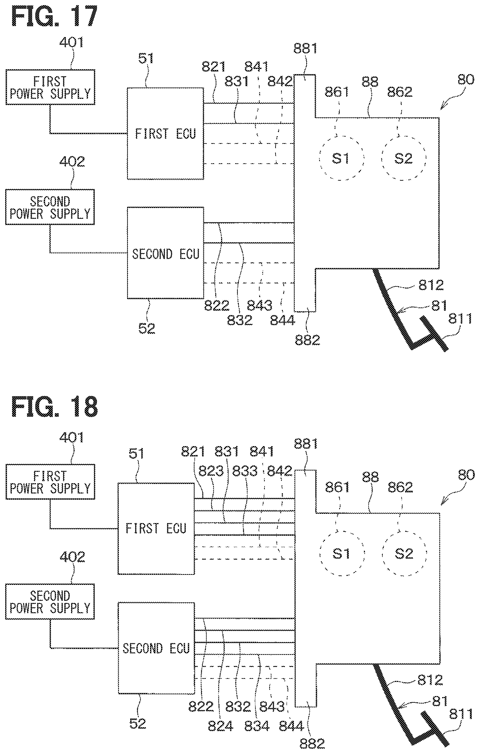 Patent US12403876 Figure 15 – Vehicle brake system