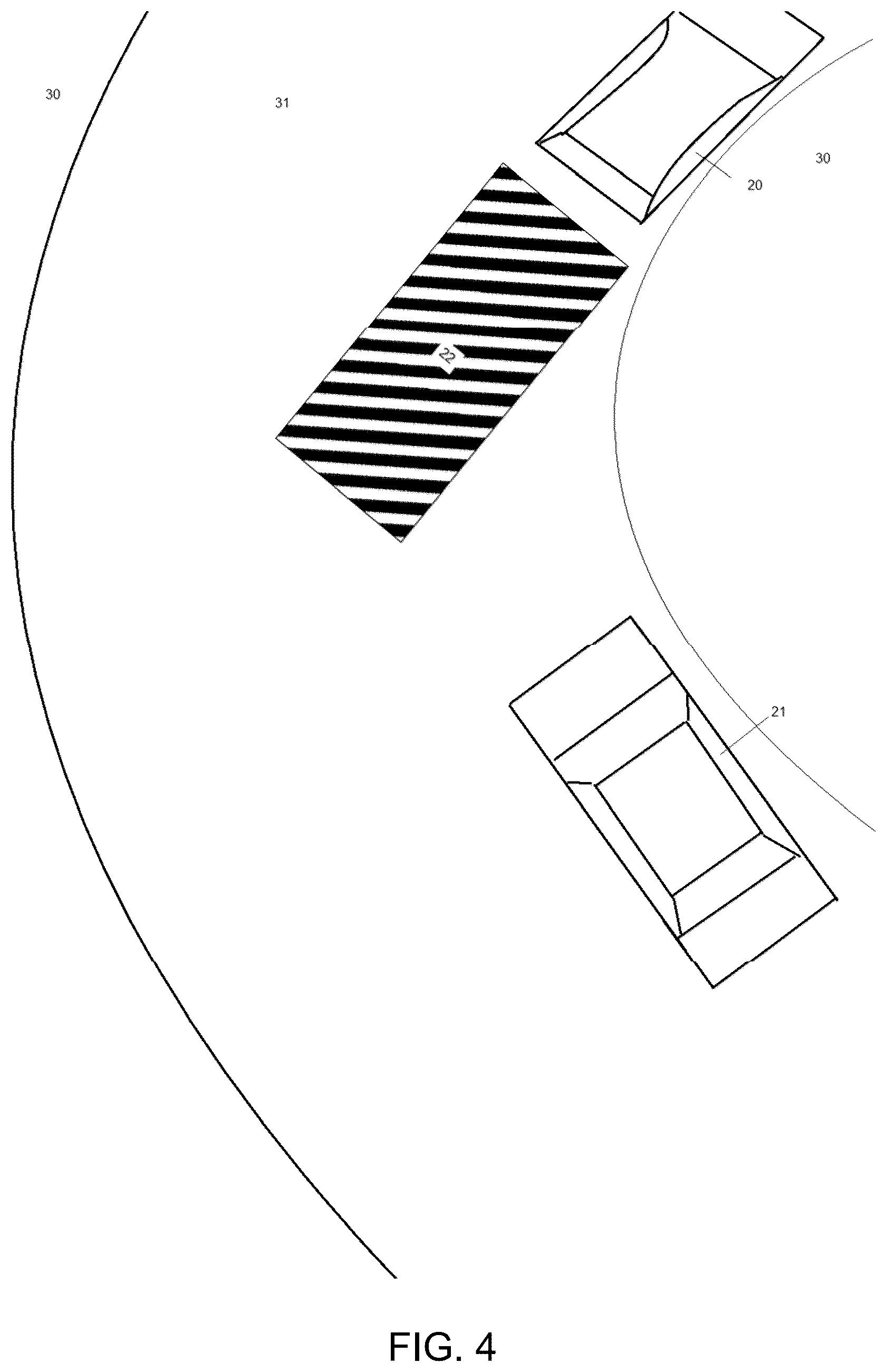 Patent US12403894 Figure 4 – Vehicular automated parking system
