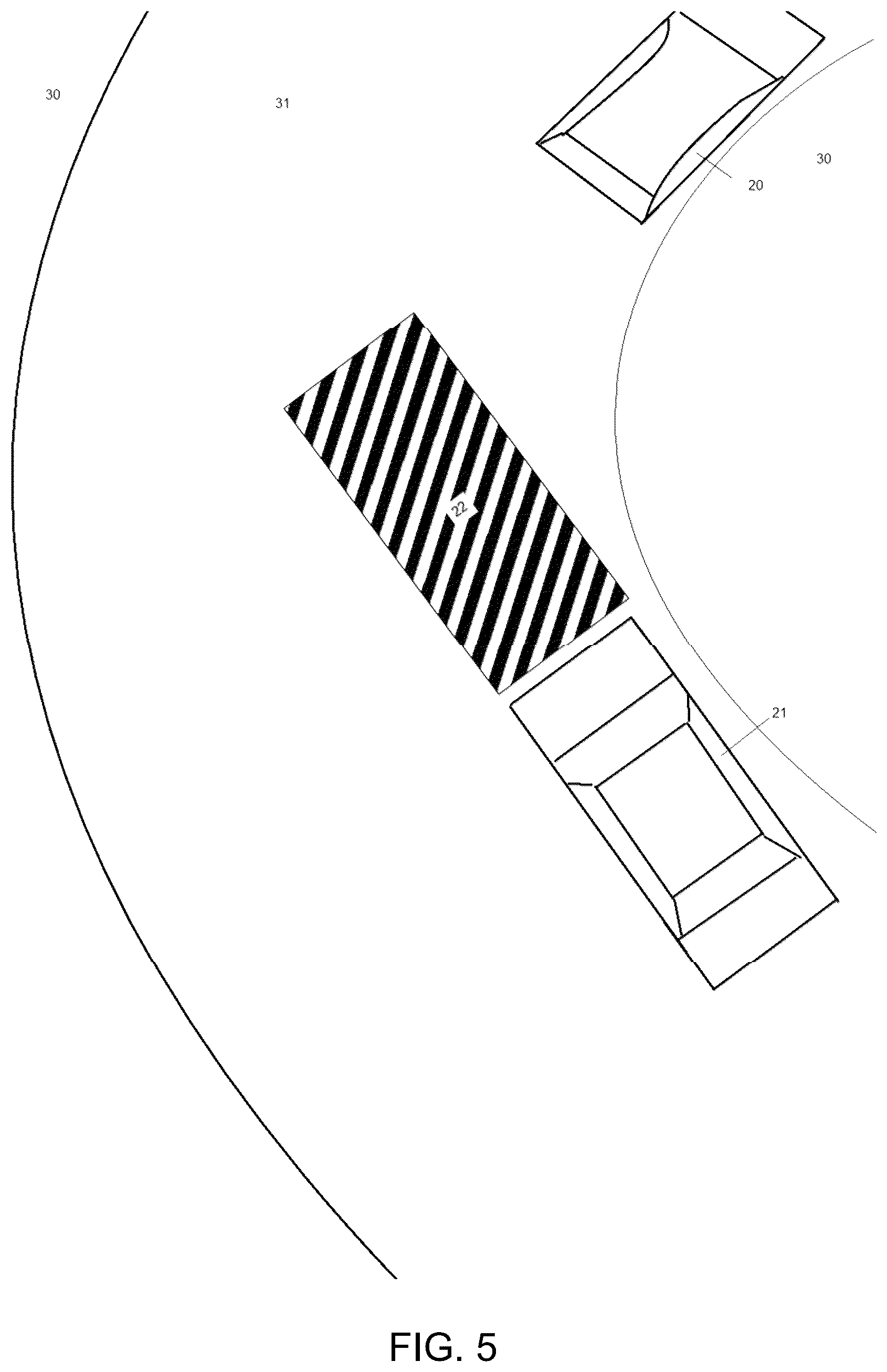Patent US12403894 Figure 5 – Vehicular automated parking system