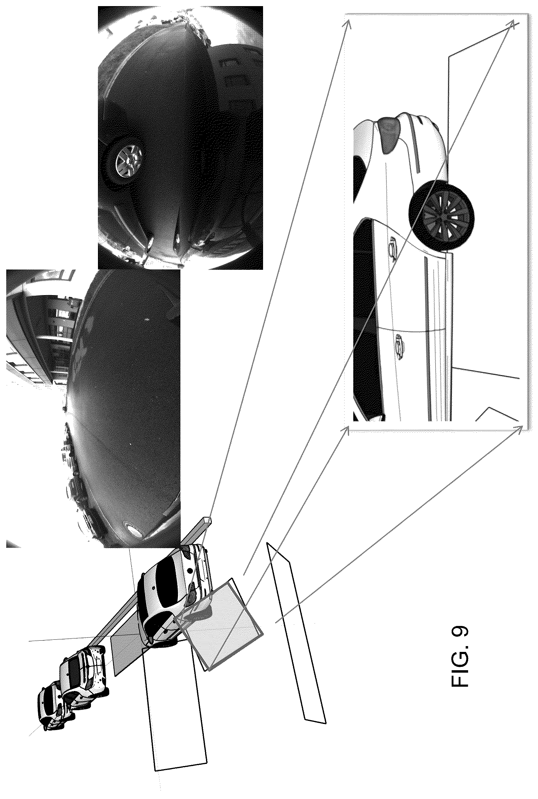 Patent US12403894 Figure 8 – Vehicular automated parking system