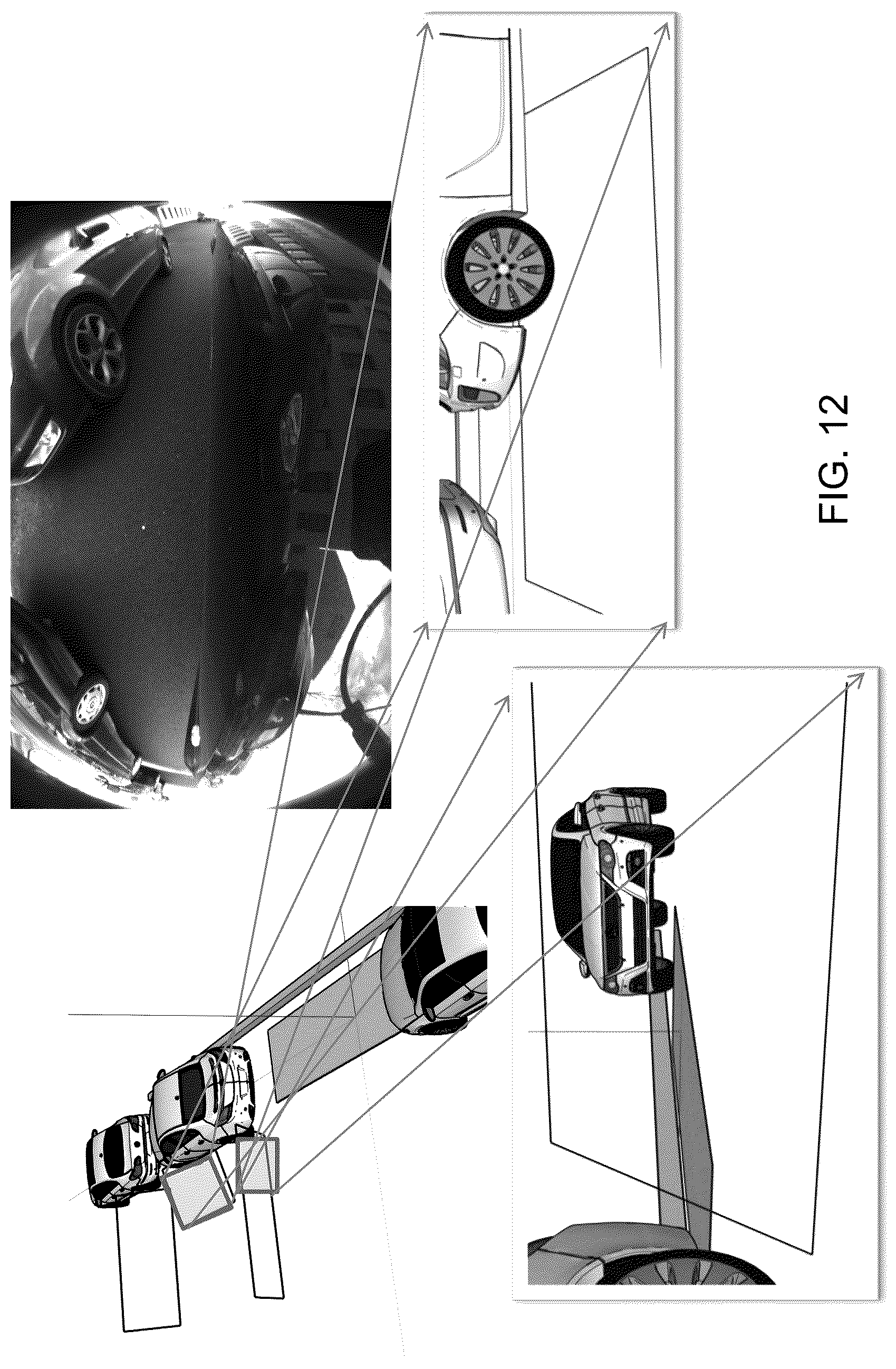 Patent US12403894 Figure 11 – Vehicular automated parking system