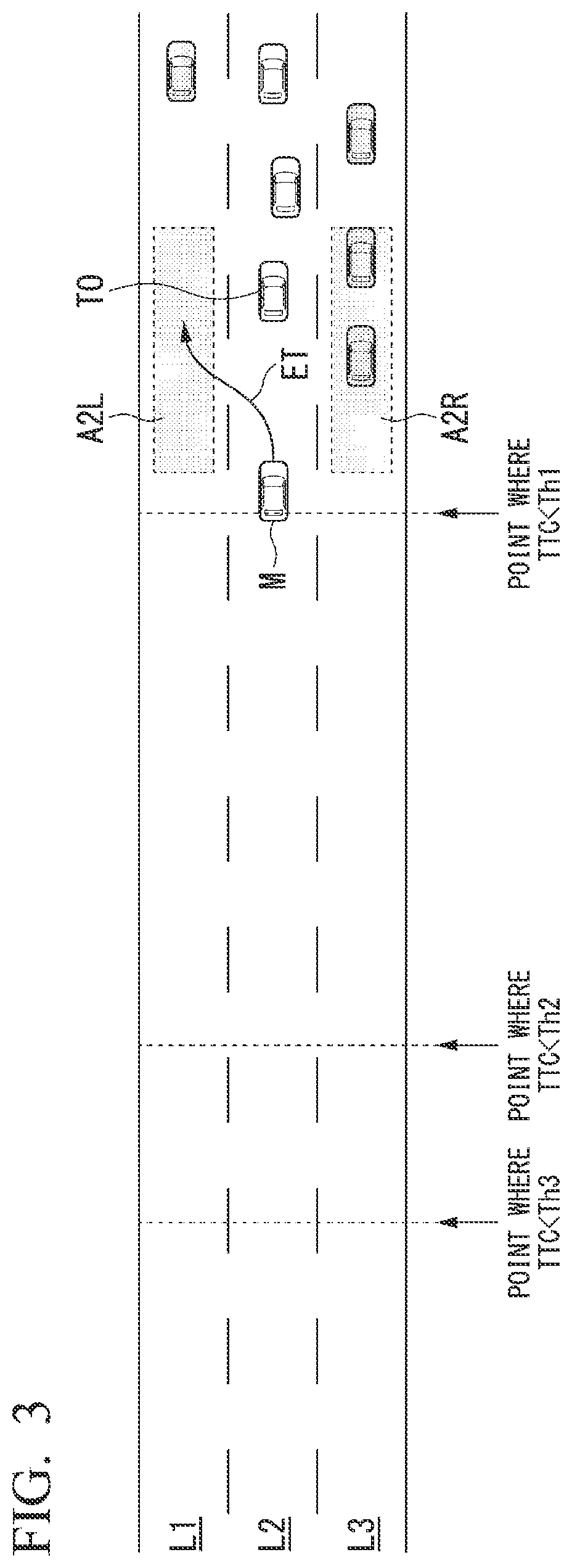 Patent US12403897 Figure 3 – Driving assistance device, driving assistance method, and storage medium