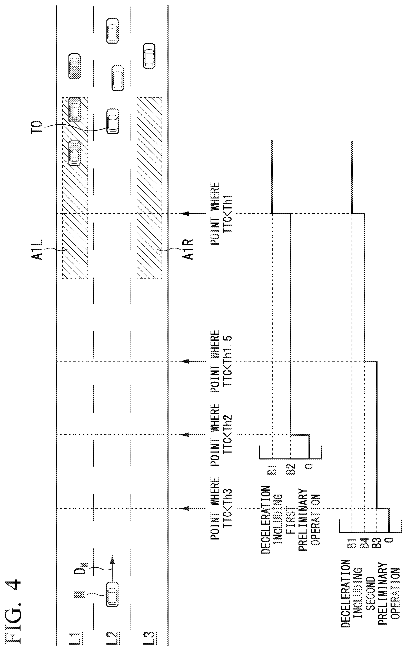Patent US12403897 Figure 4 – Driving assistance device, driving assistance method, and storage medium