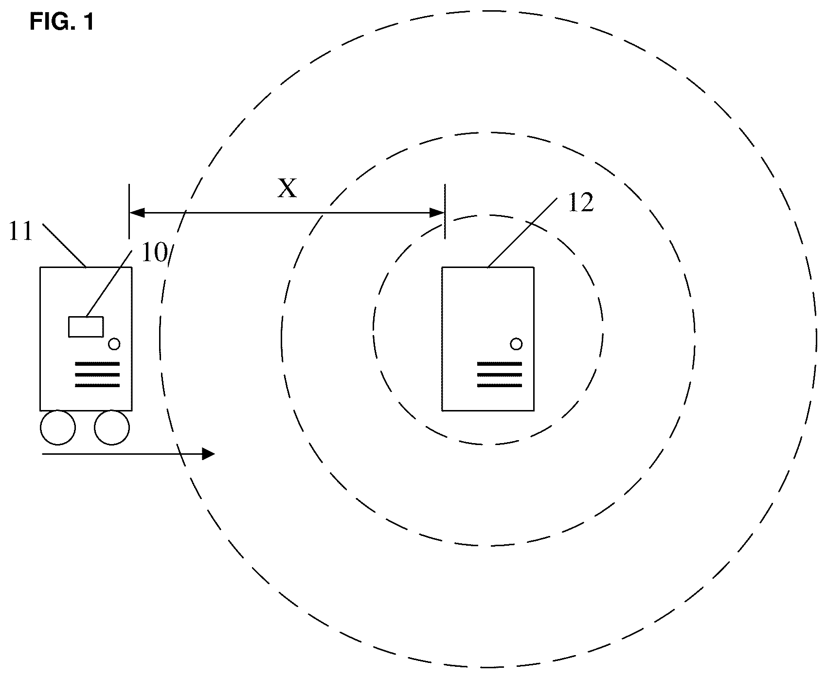 Patent US12403900 Figure 1 – Collision-avoidance system and method in a magnetizing environment