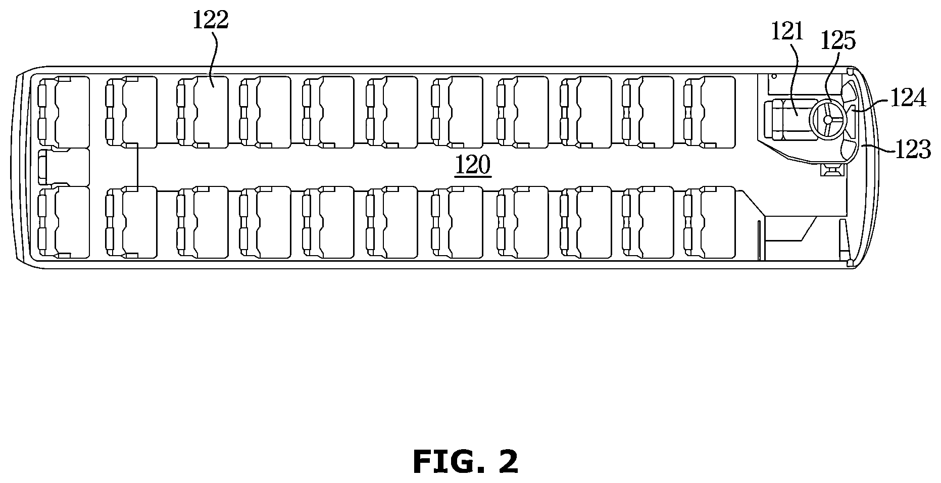 Patent US12403915 Figure 2 – Advanced driver assistance systems and a vehicle having the same