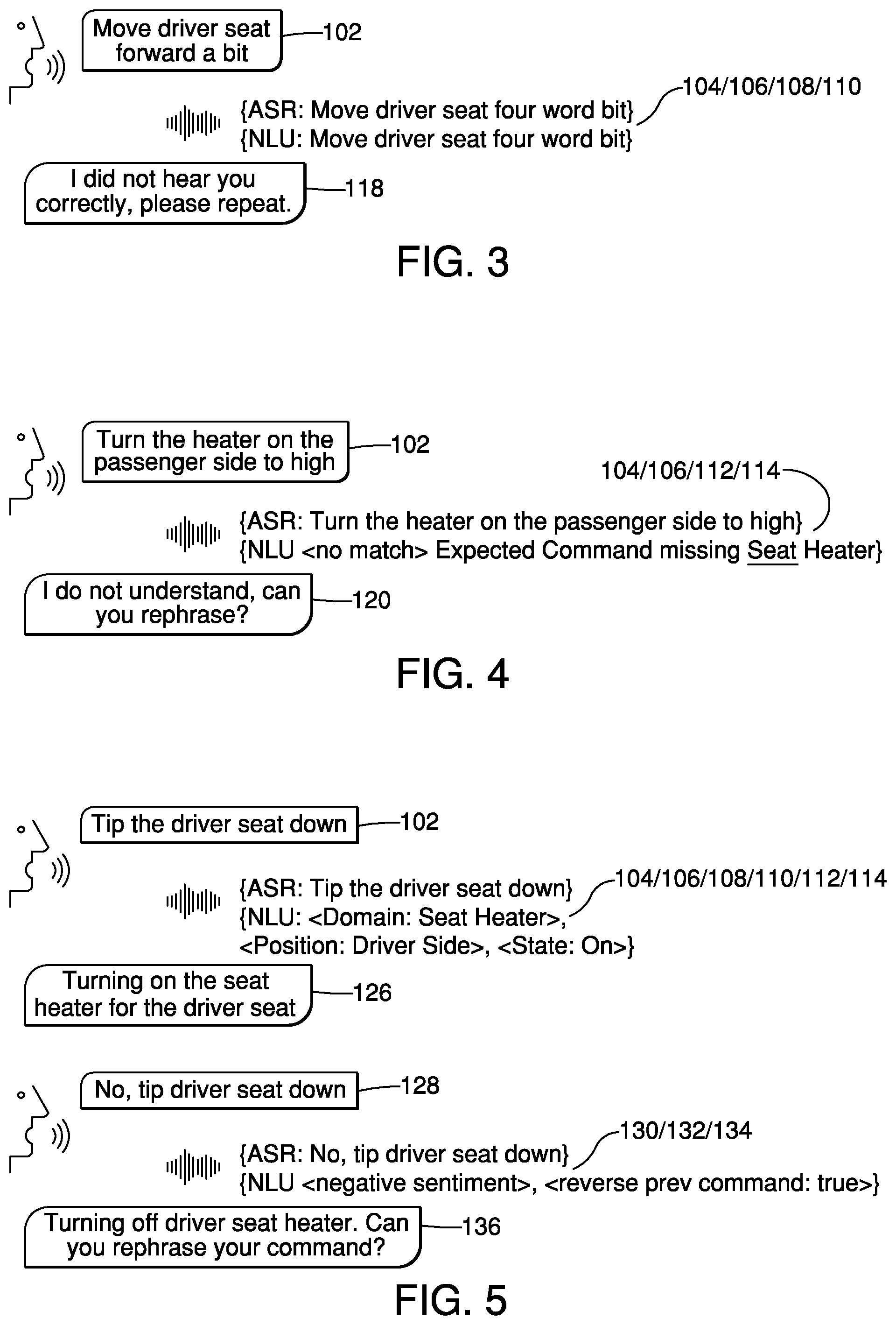 Patent US12403924 Figure 3 – Systems and methods for responding to audible commands and/or adjusting vehicle components based thereon