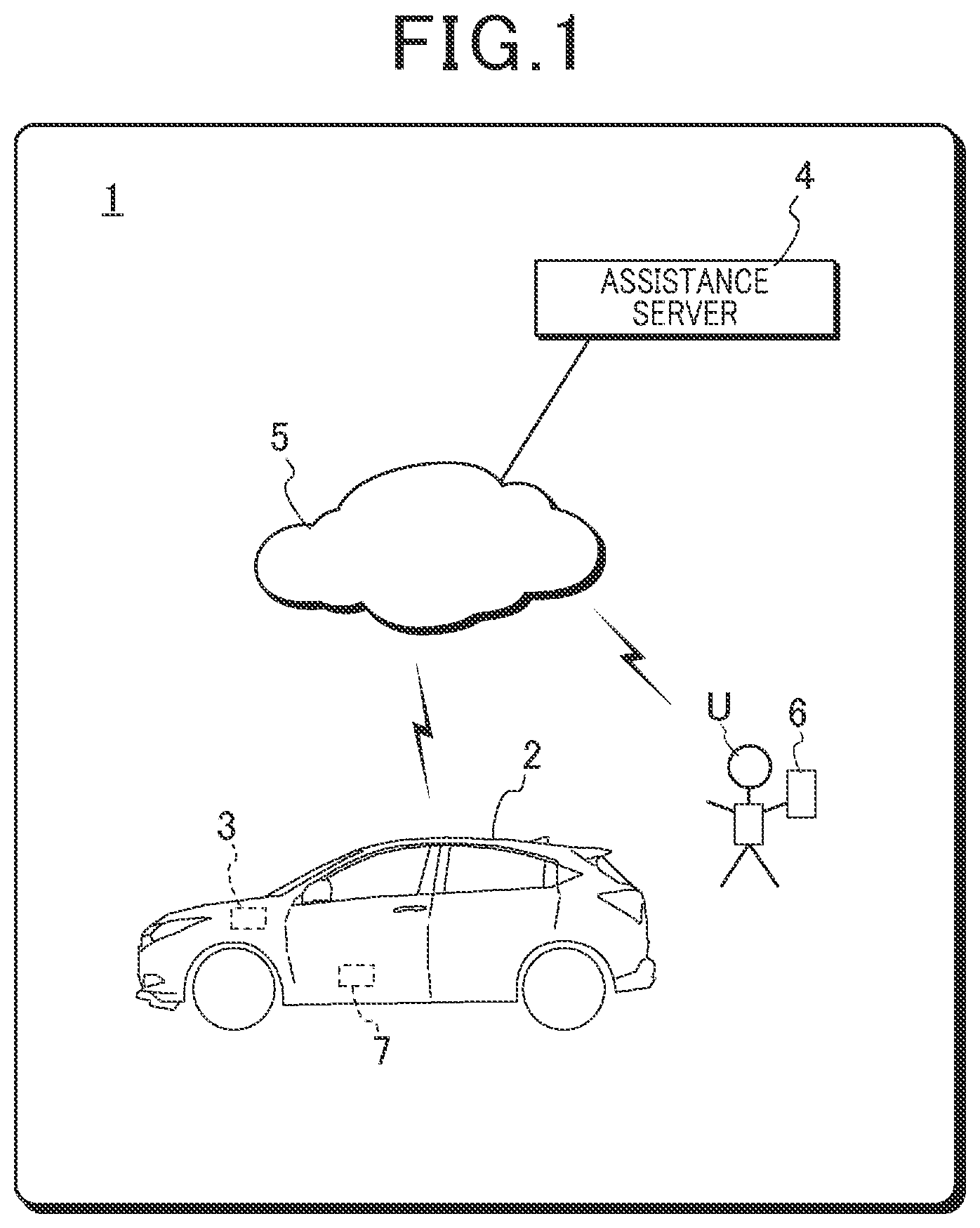 Patent US12403927 Figure 1 – Driver assistance system and driver assistance method