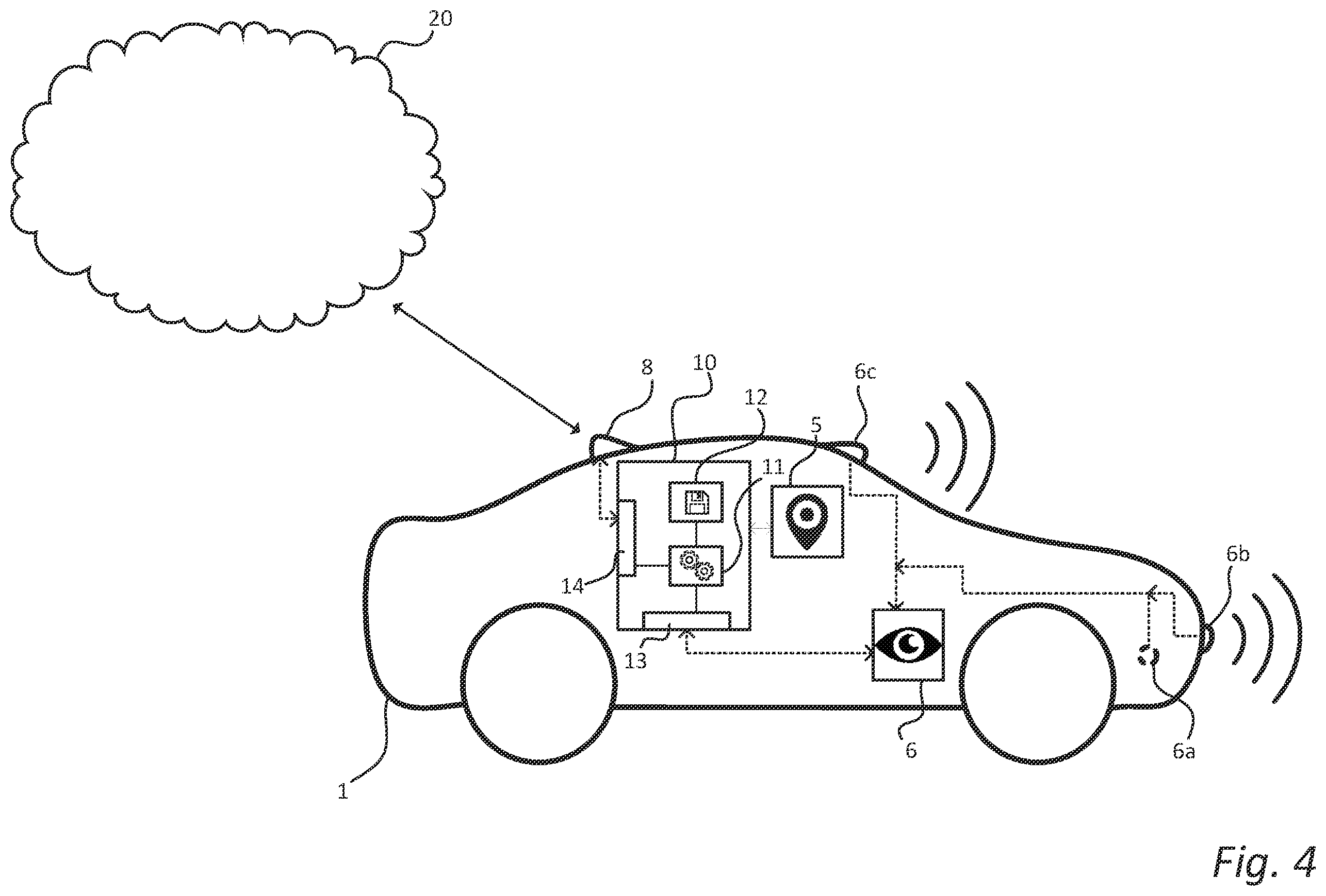 Patent US12403933 Figure 5 – Determining a state of a vehicle on a road