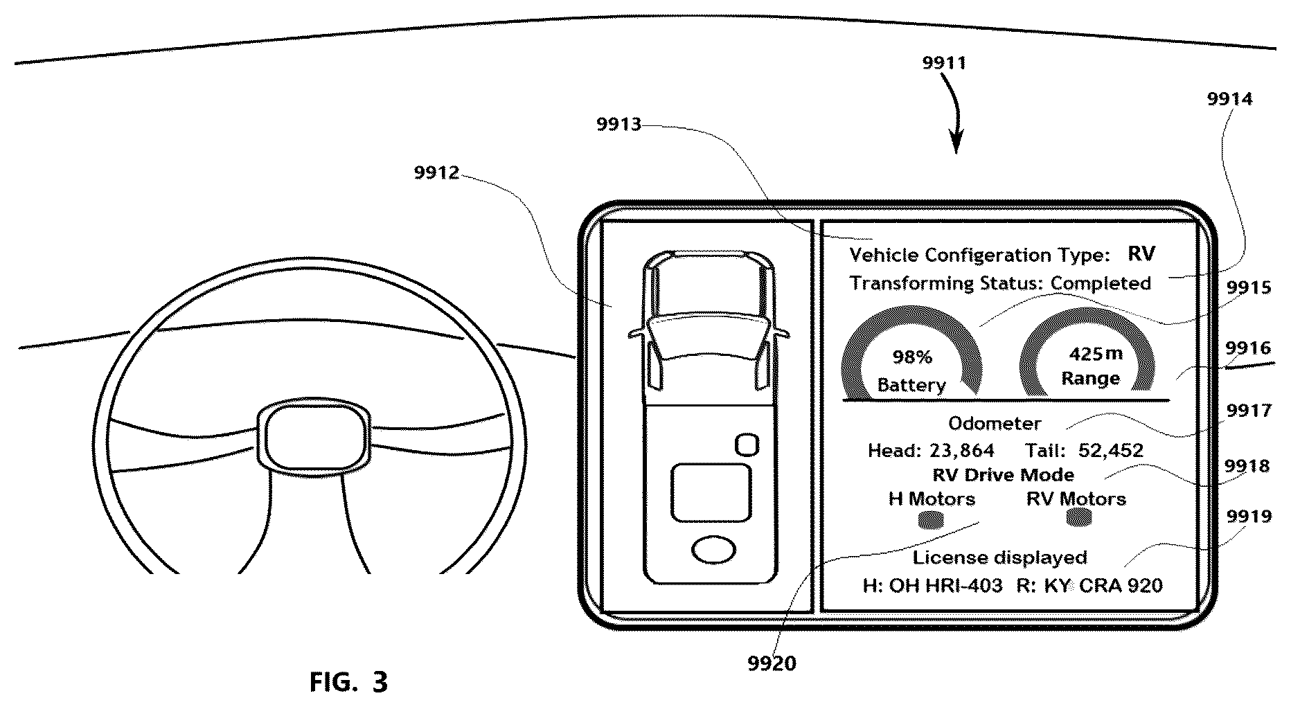 Patent US12403934 Figure 2 – Vehicle operation control system for a dynamic and transformative vehicle system