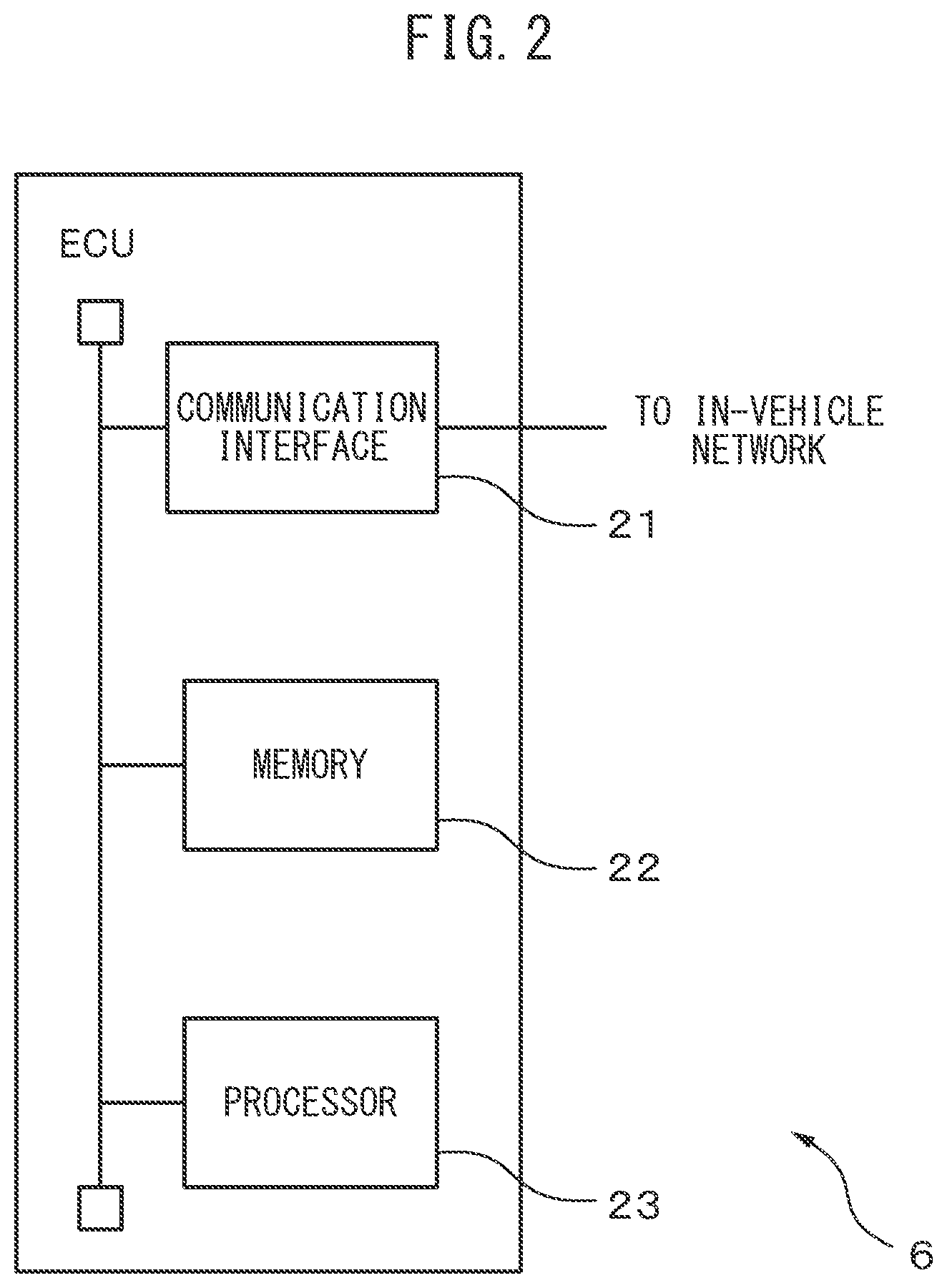 Patent US12403935 Figure 2 – Vehicle controller, method, and computer program for vehicle control