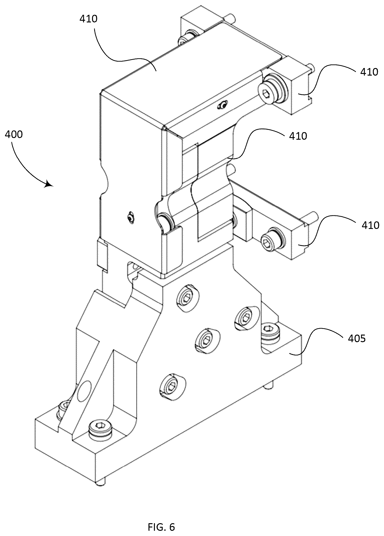 Patent US12403940 Figure 8 – System and method for supporting and connecting conveyor track