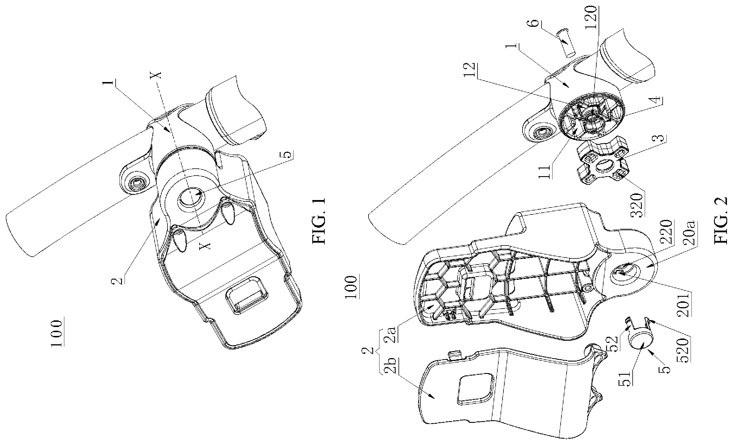 Patent US12403948 — Fastening apparatus having rotation limiting function and child carrier having the same — Figure 1