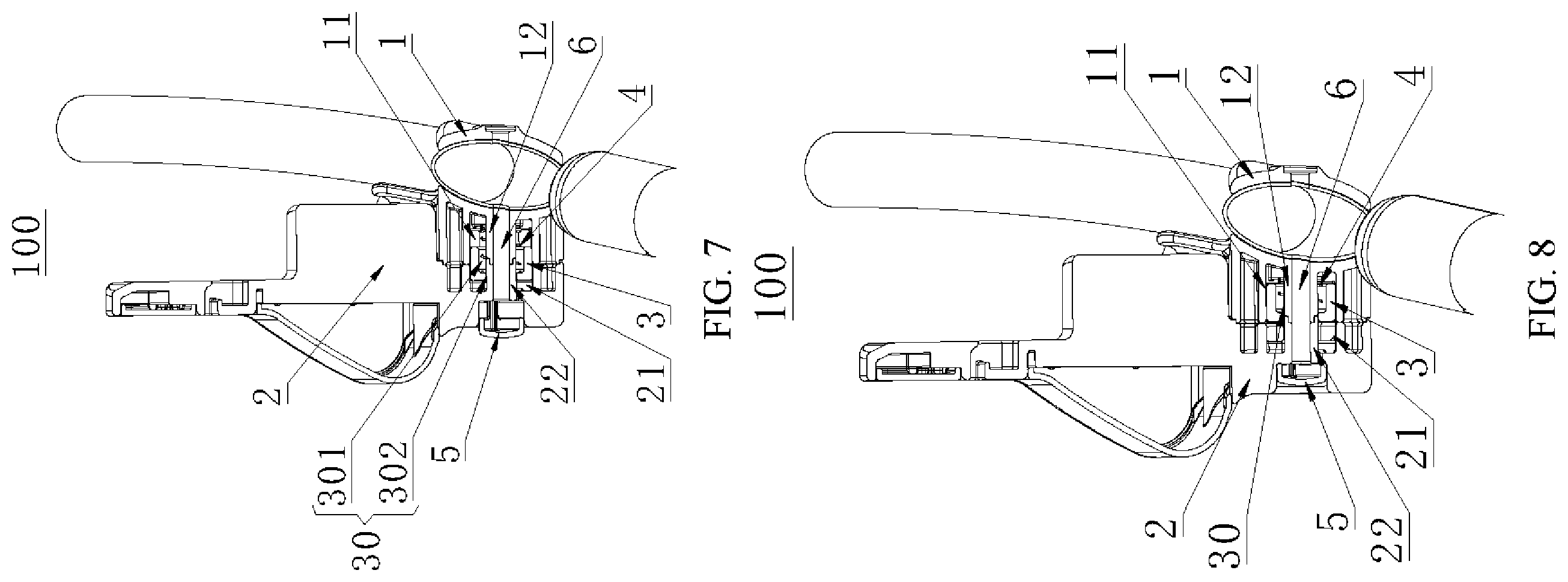 Patent US12403948 Figure 4 – Fastening apparatus having rotation limiting function and child carrier having the same
