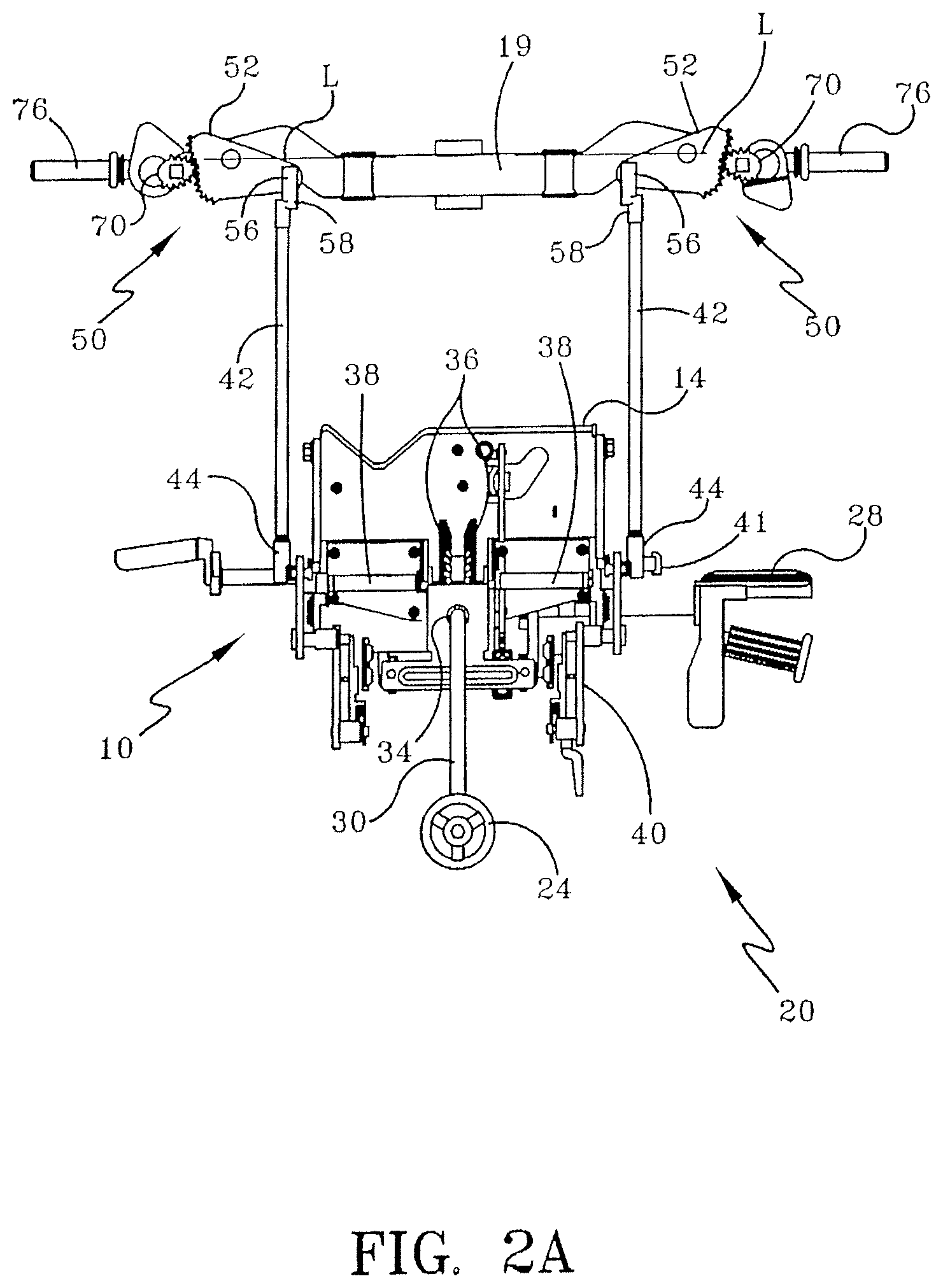 Patent US12403953 Figure 2 – Steering systems, steering and speed coordination systems, and associated vehicles