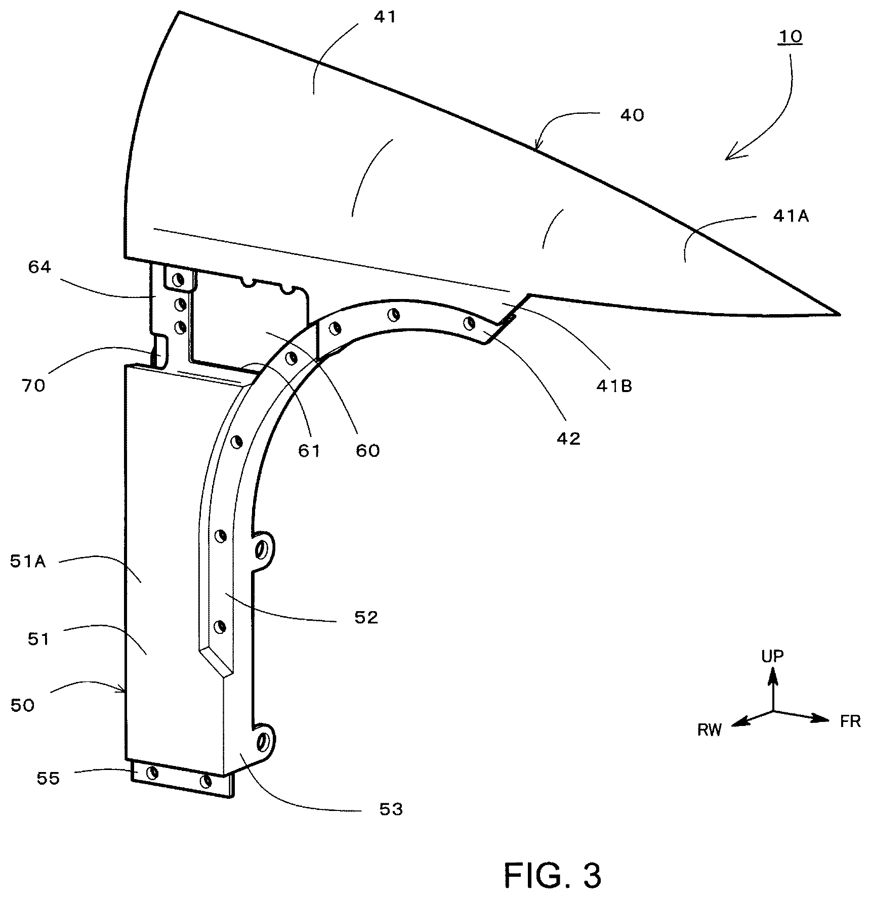 Patent US12403960 Figure 3 – Outer panel structure