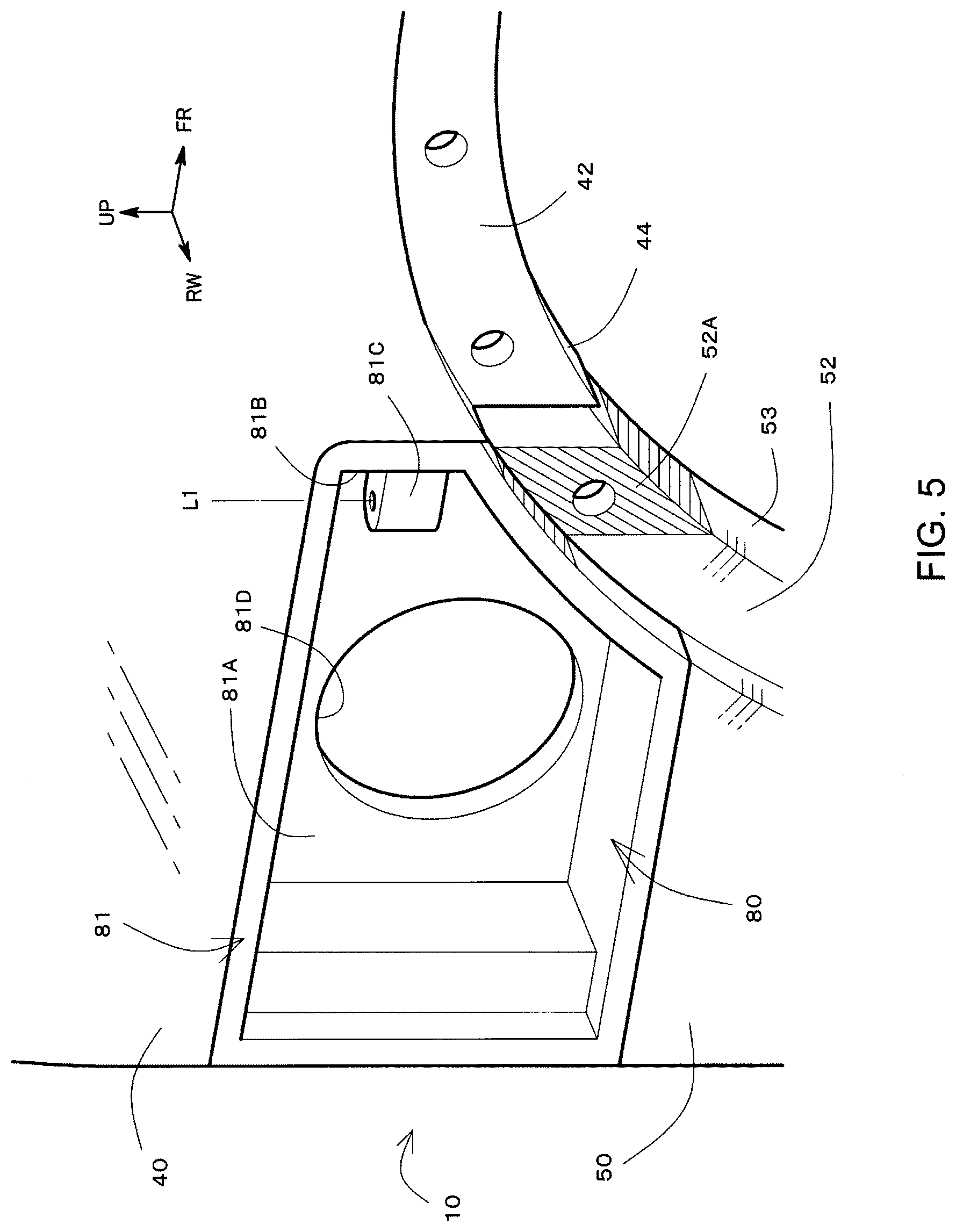 Patent US12403960 Figure 5 – Outer panel structure