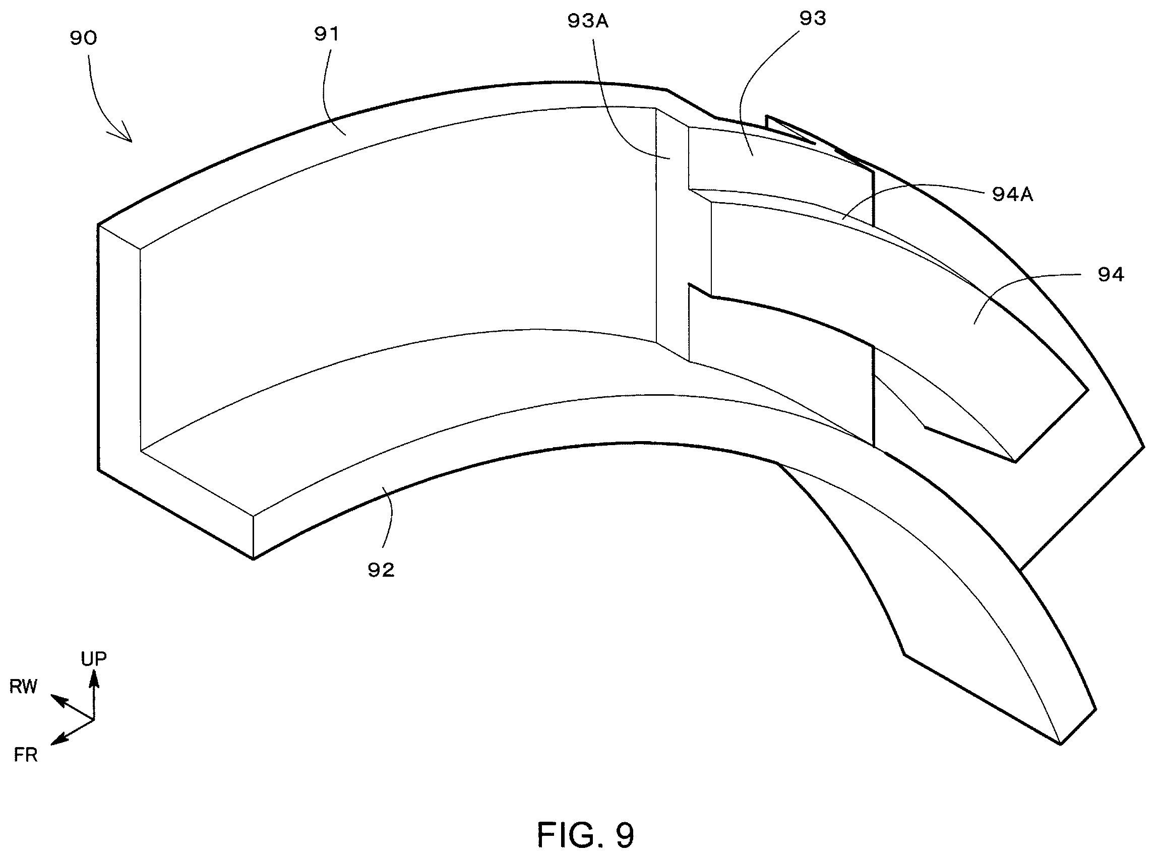 Patent US12403960 Figure 9 – Outer panel structure