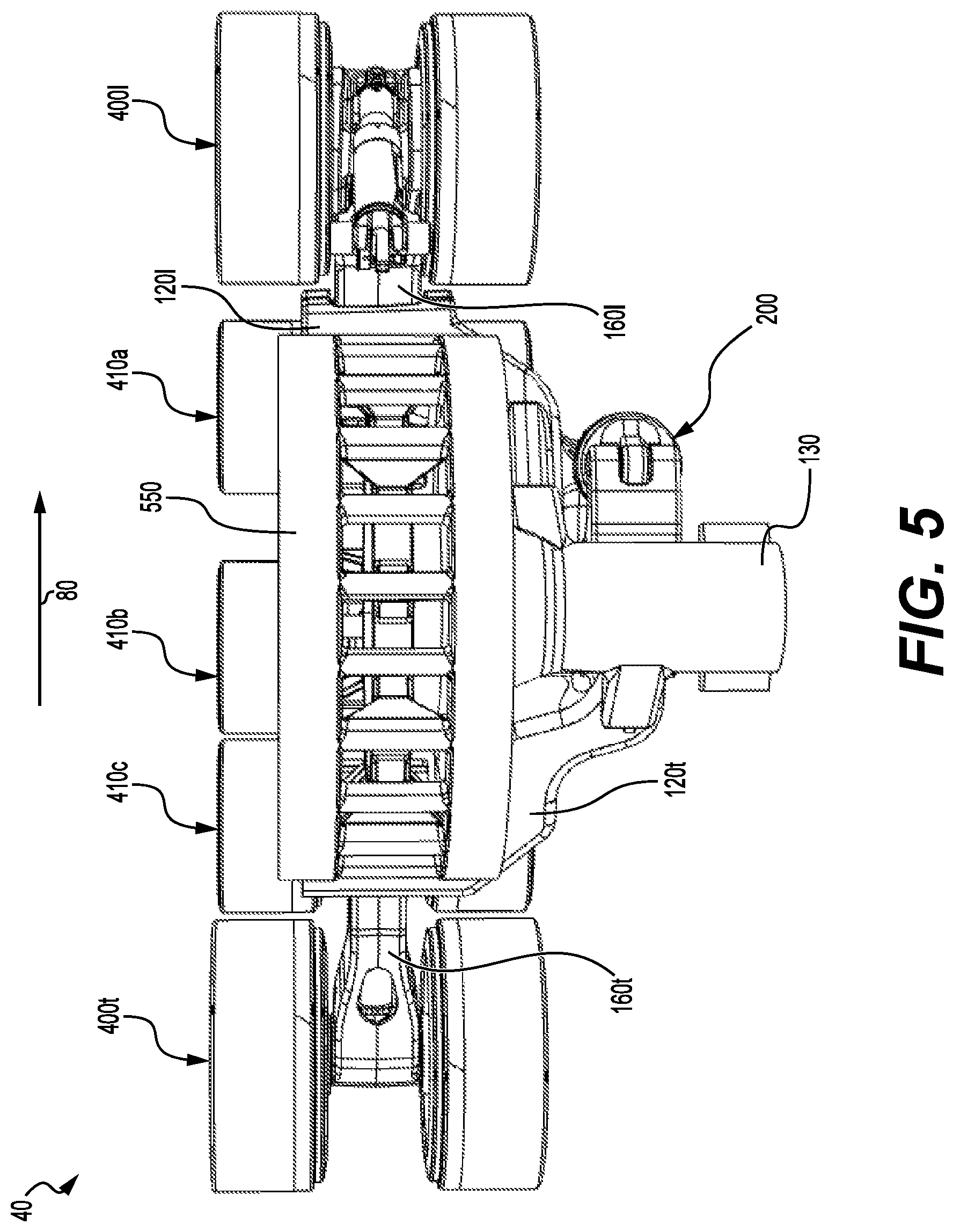 Patent US12403965 Figure 6 – Multi-member frame assembly for a track system