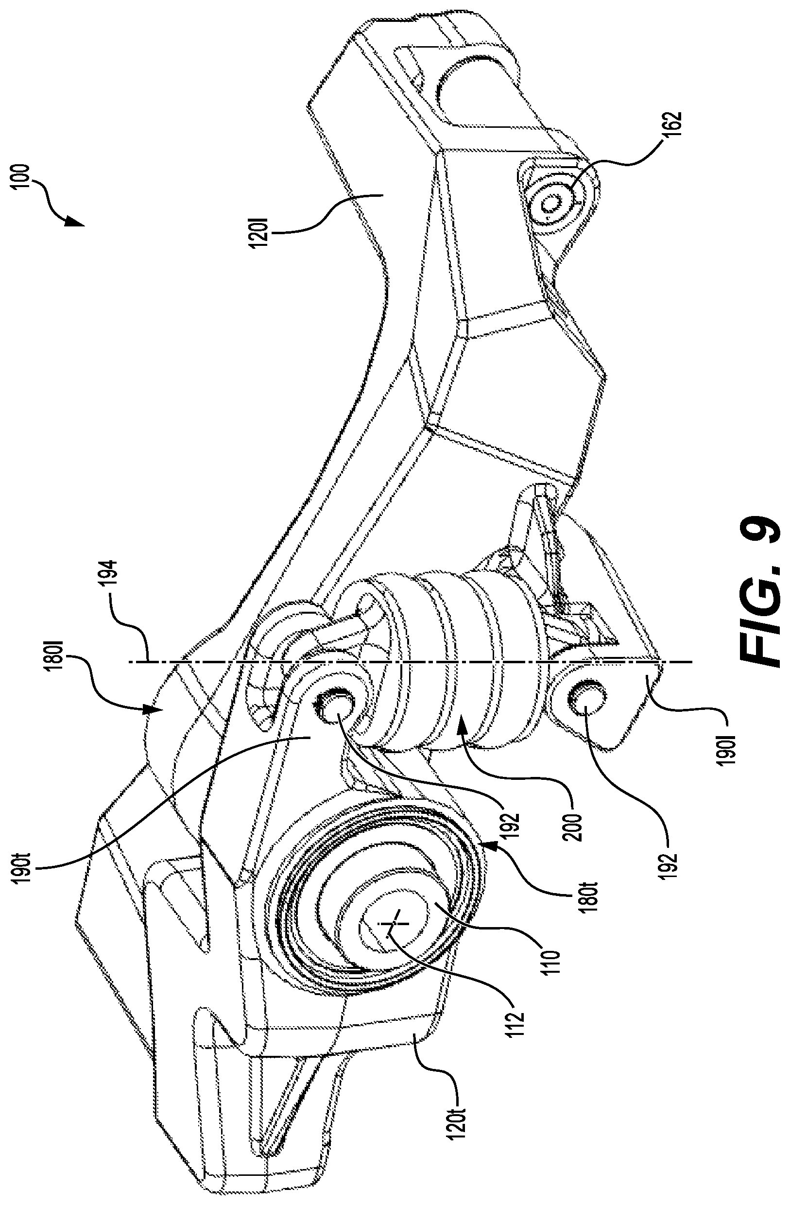 Patent US12403965 Figure 10 – Multi-member frame assembly for a track system