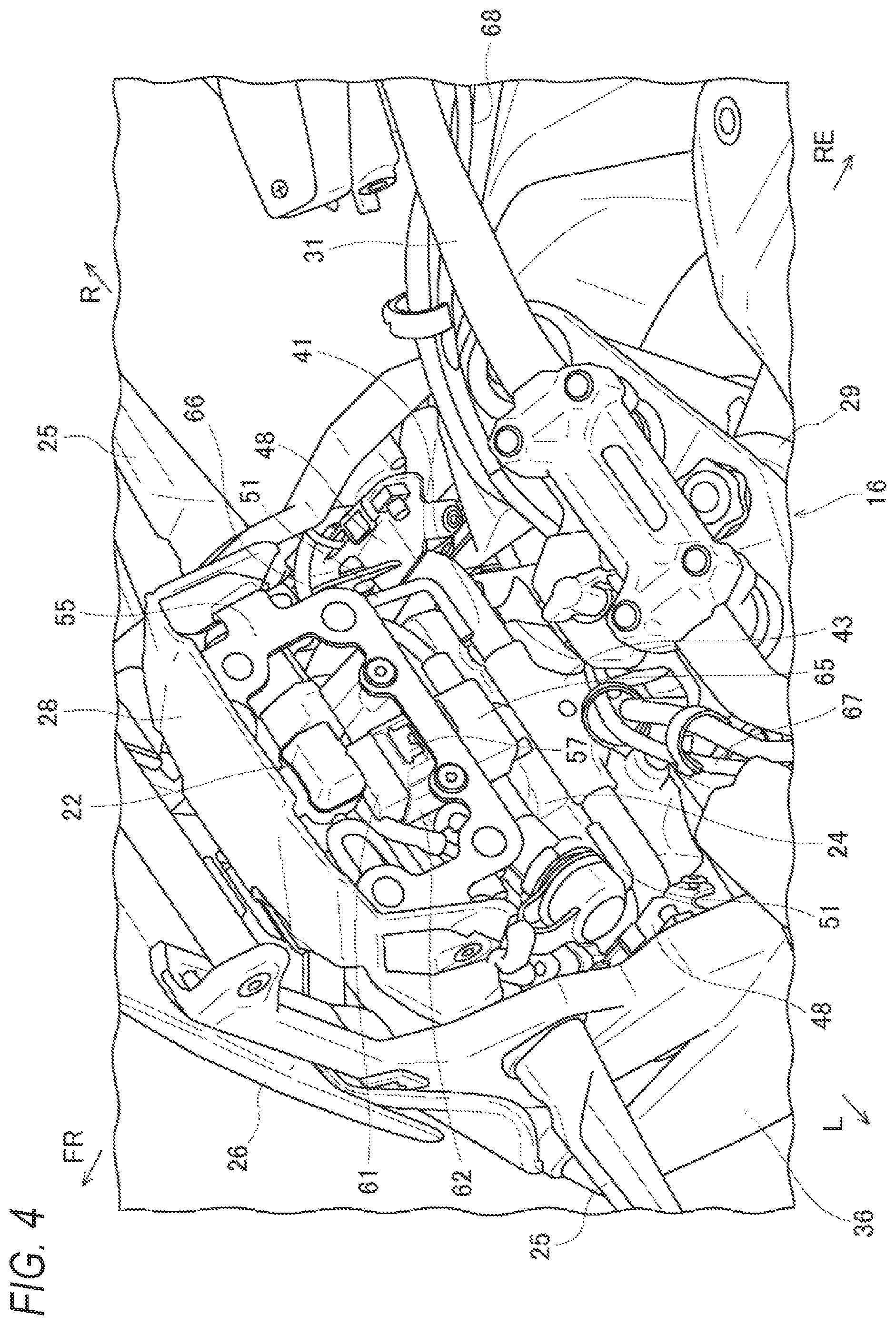 Patent US12403973 Figure 4 – Holding structure for optional component