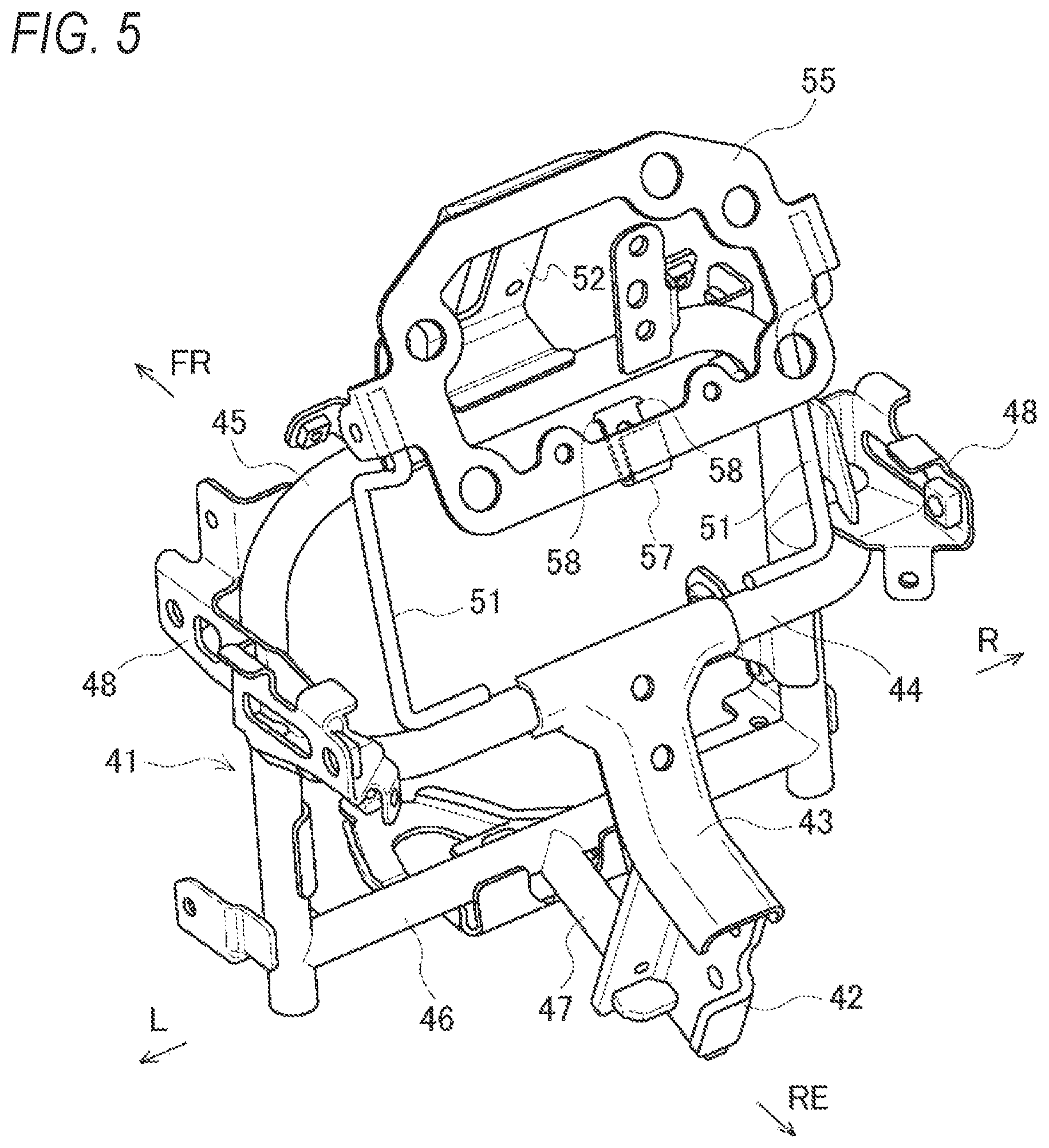 Patent US12403973 Figure 5 – Holding structure for optional component