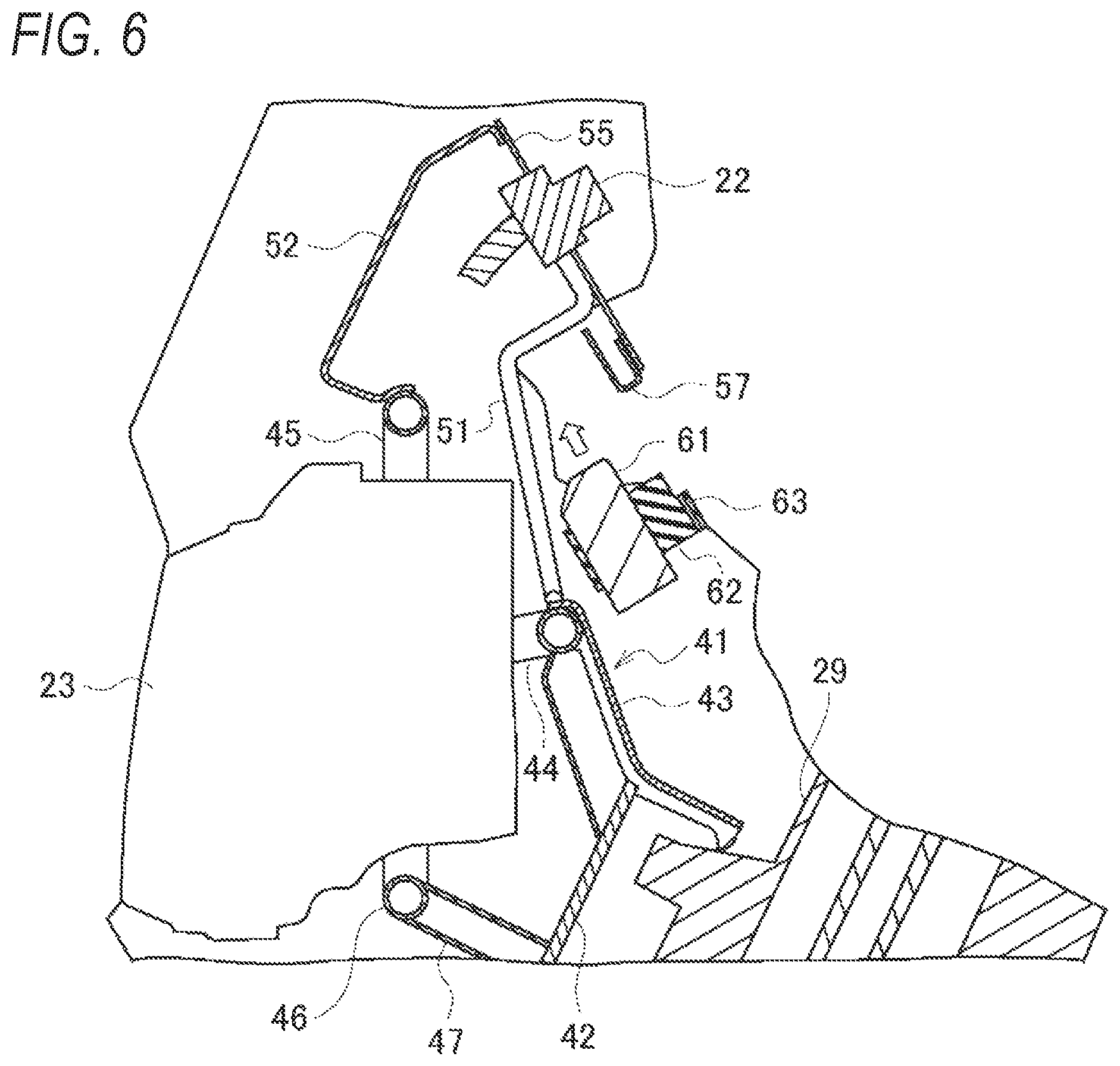 Patent US12403973 Figure 6 – Holding structure for optional component