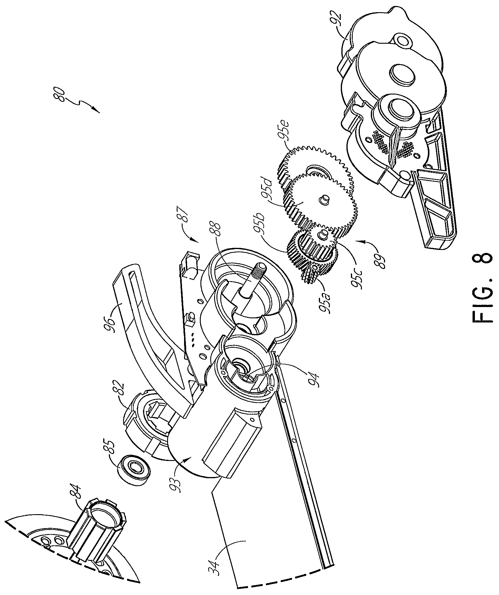 Patent US12403974 Figure 6 – Electric scooter