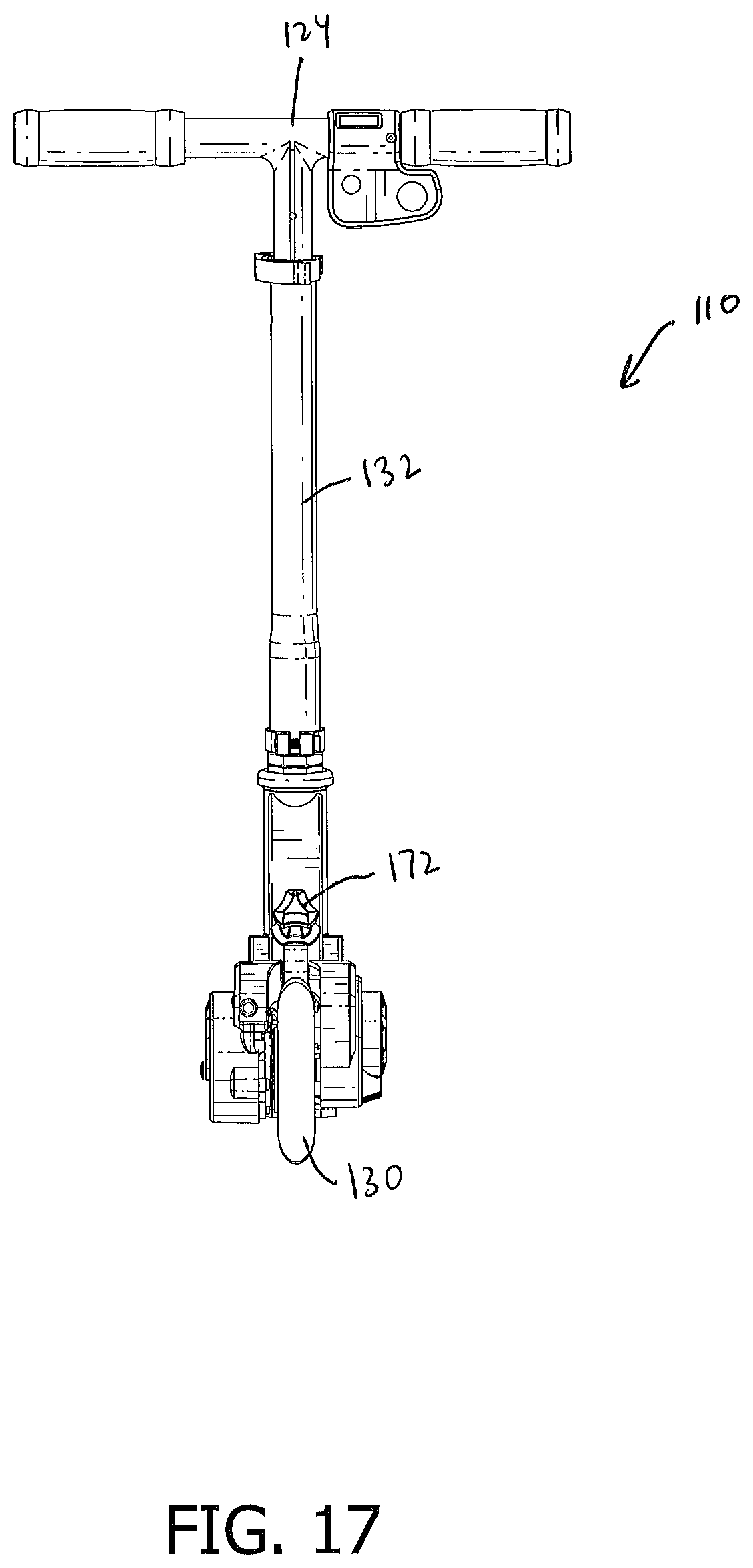 Patent US12403974 Figure 15 – Electric scooter