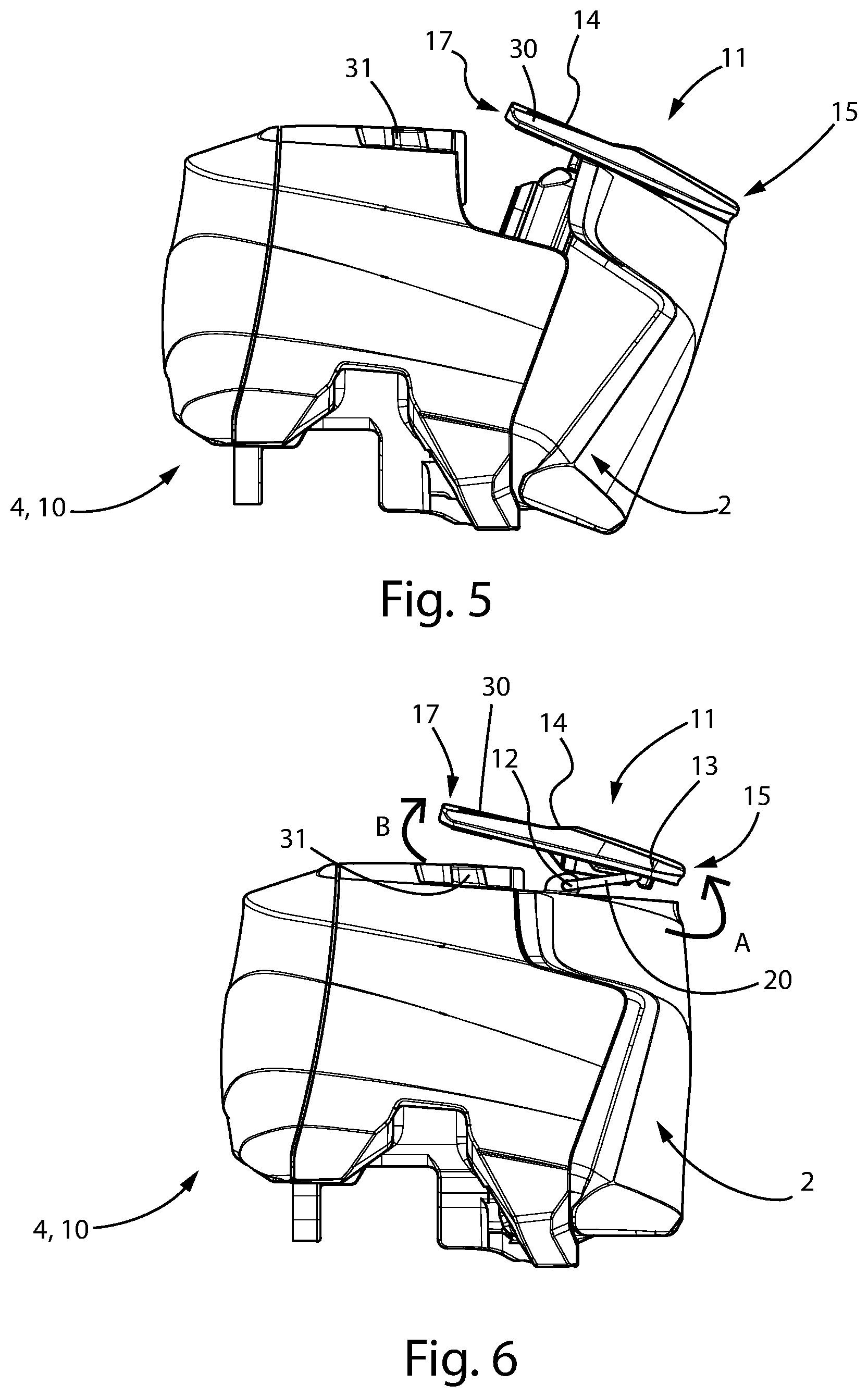 Patent US12403975 Figure 3 – Bicycle equipment provided with an electric power supply unit