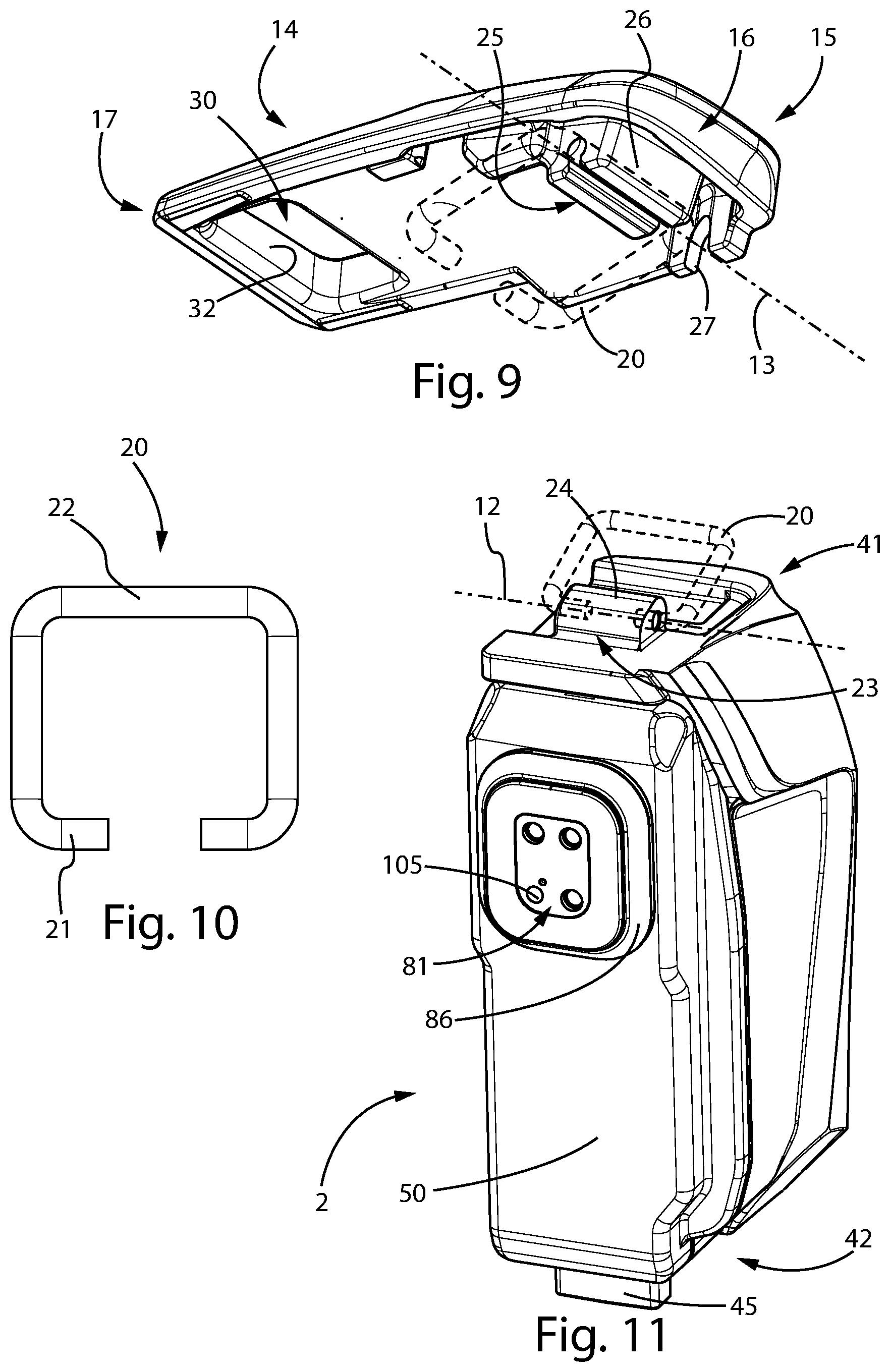 Patent US12403975 Figure 5 – Bicycle equipment provided with an electric power supply unit