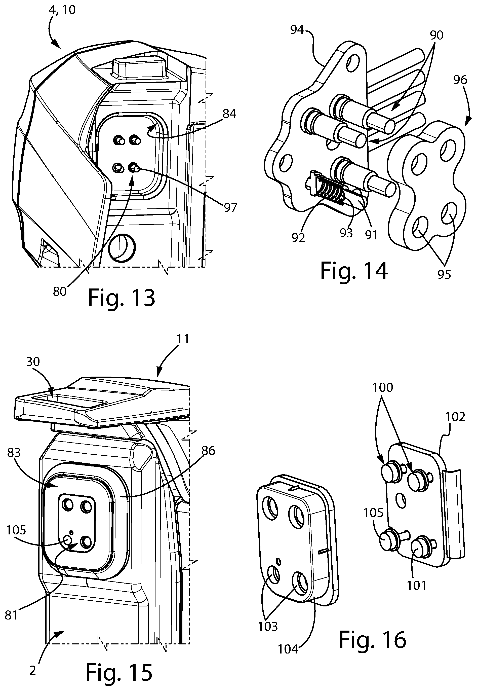 Patent US12403975 Figure 7 – Bicycle equipment provided with an electric power supply unit