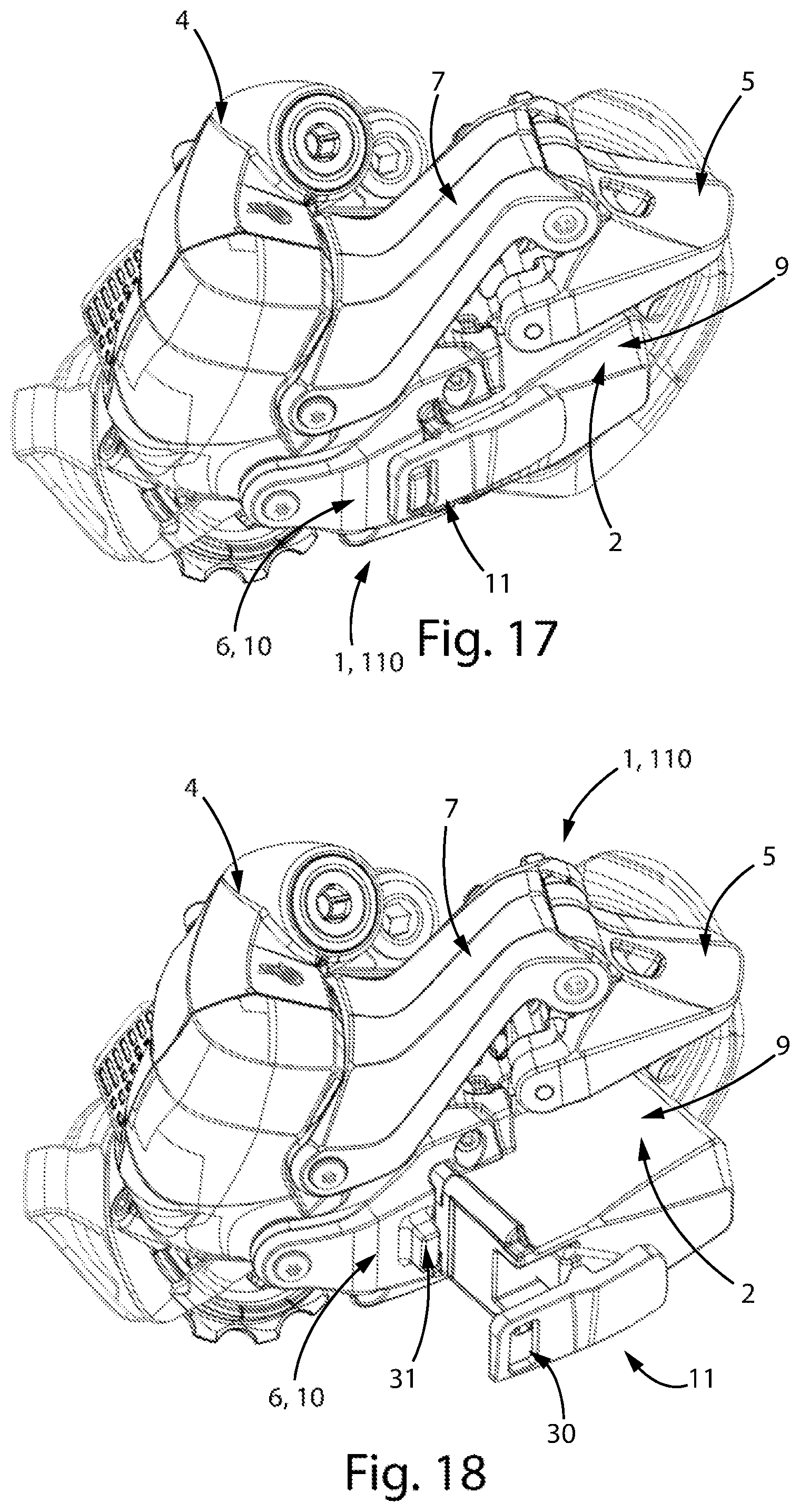 Patent US12403975 Figure 8 – Bicycle equipment provided with an electric power supply unit