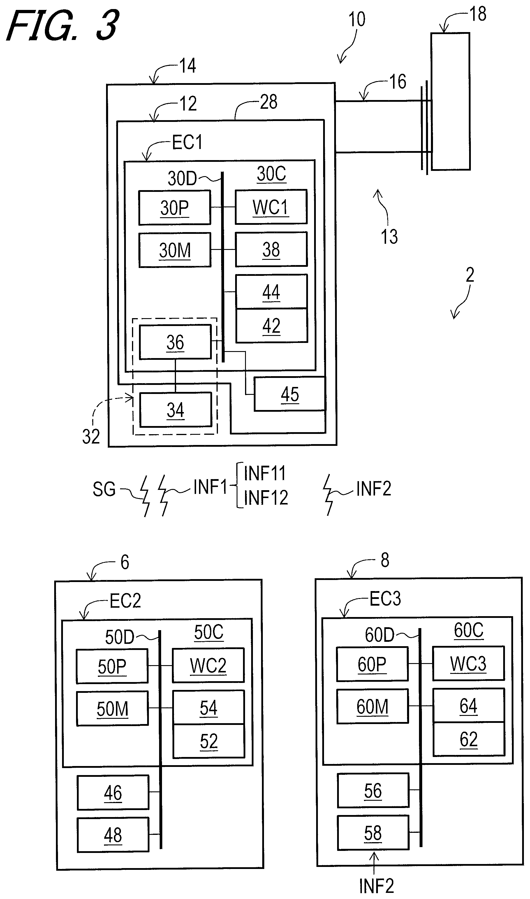 Patent US12403976 Figure 3 – Electrical device and rotational device for human-powered vehicle