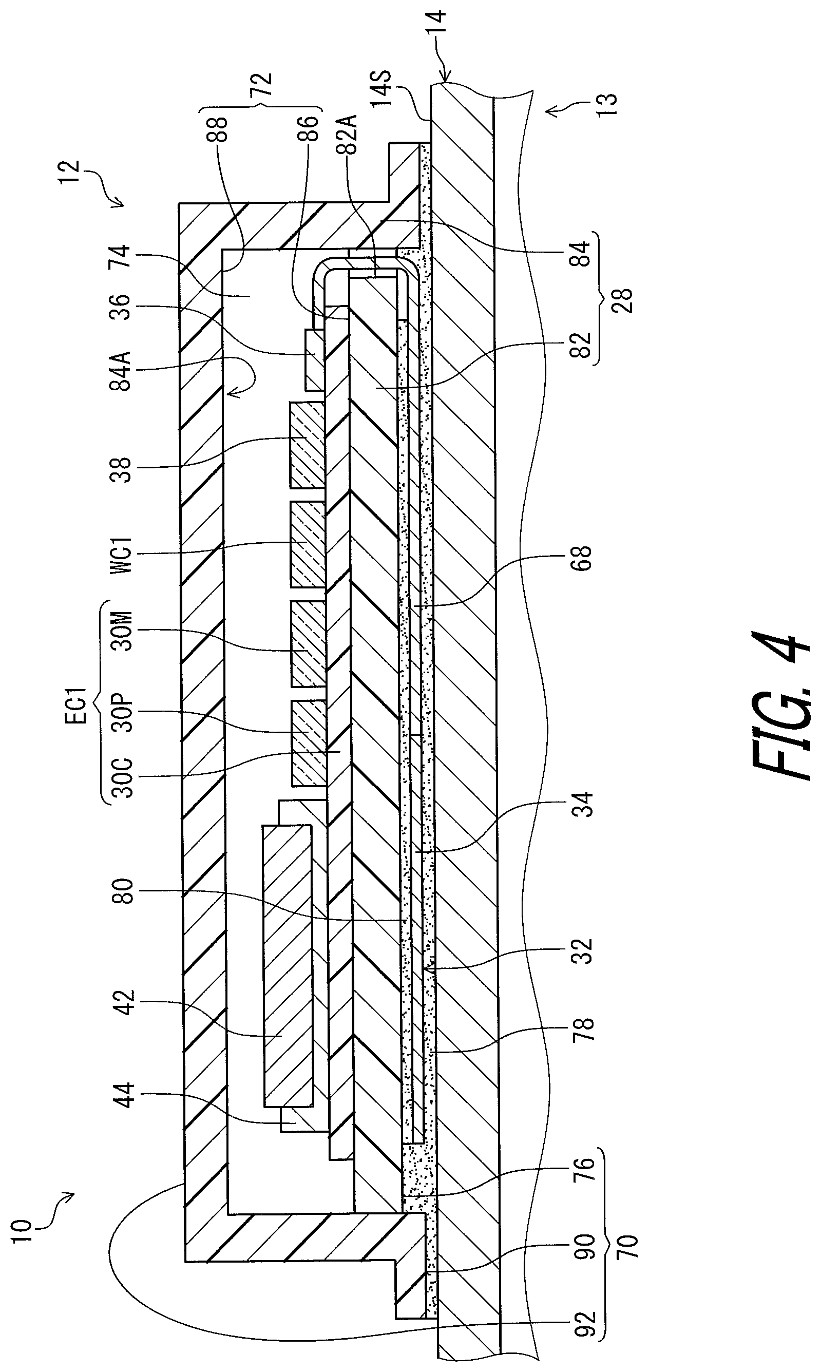 Patent US12403976 Figure 4 – Electrical device and rotational device for human-powered vehicle