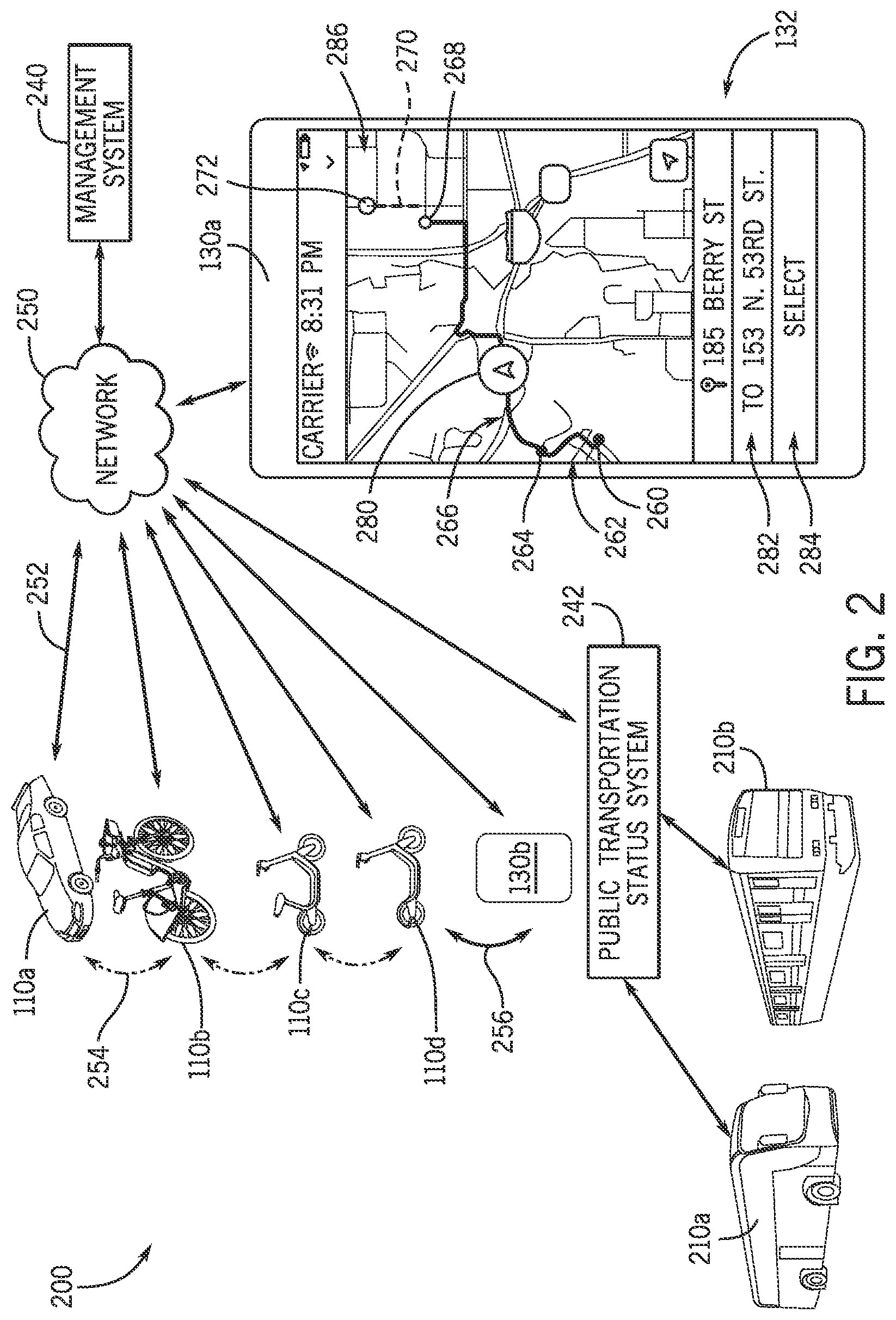 Patent US12403978 Figure 2 – Steering assembly for micromobility transit vehicles